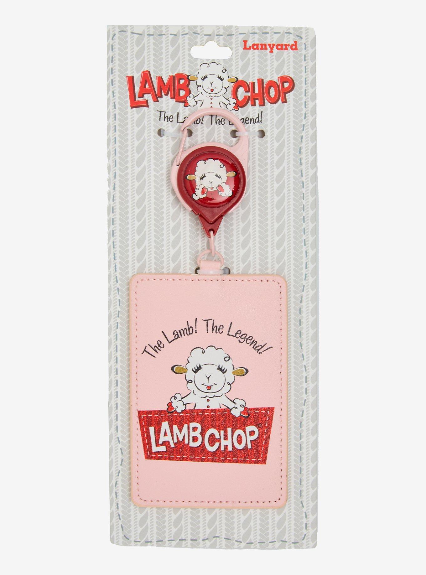 Lamb Chop Retractable Lanyard, , alternate