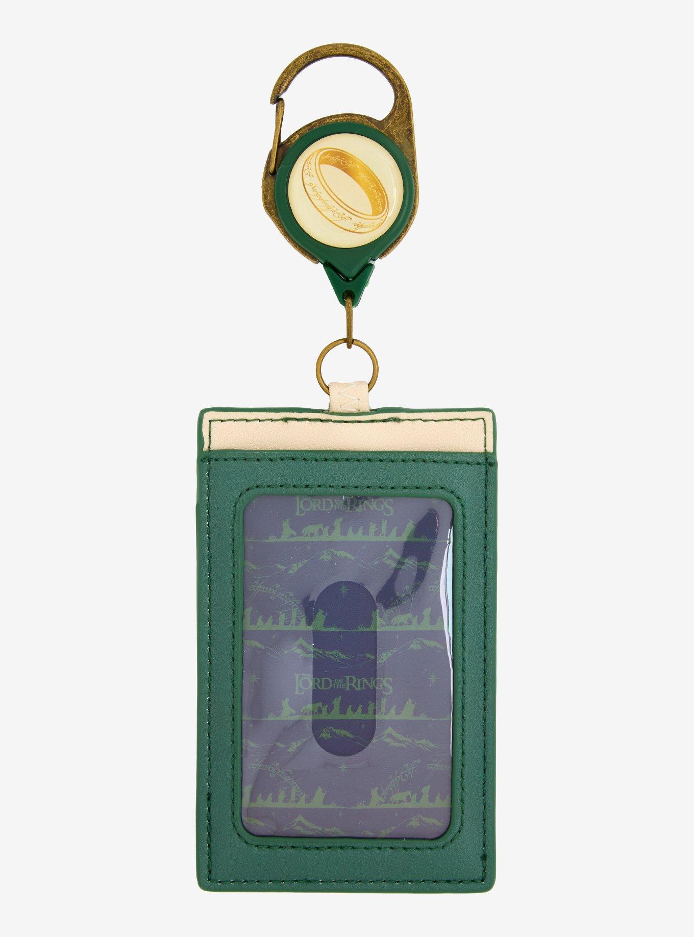 Loungefly The Lord of the Rings Map Retractable Lanyard — BoxLunch Exclusive, , hi-res