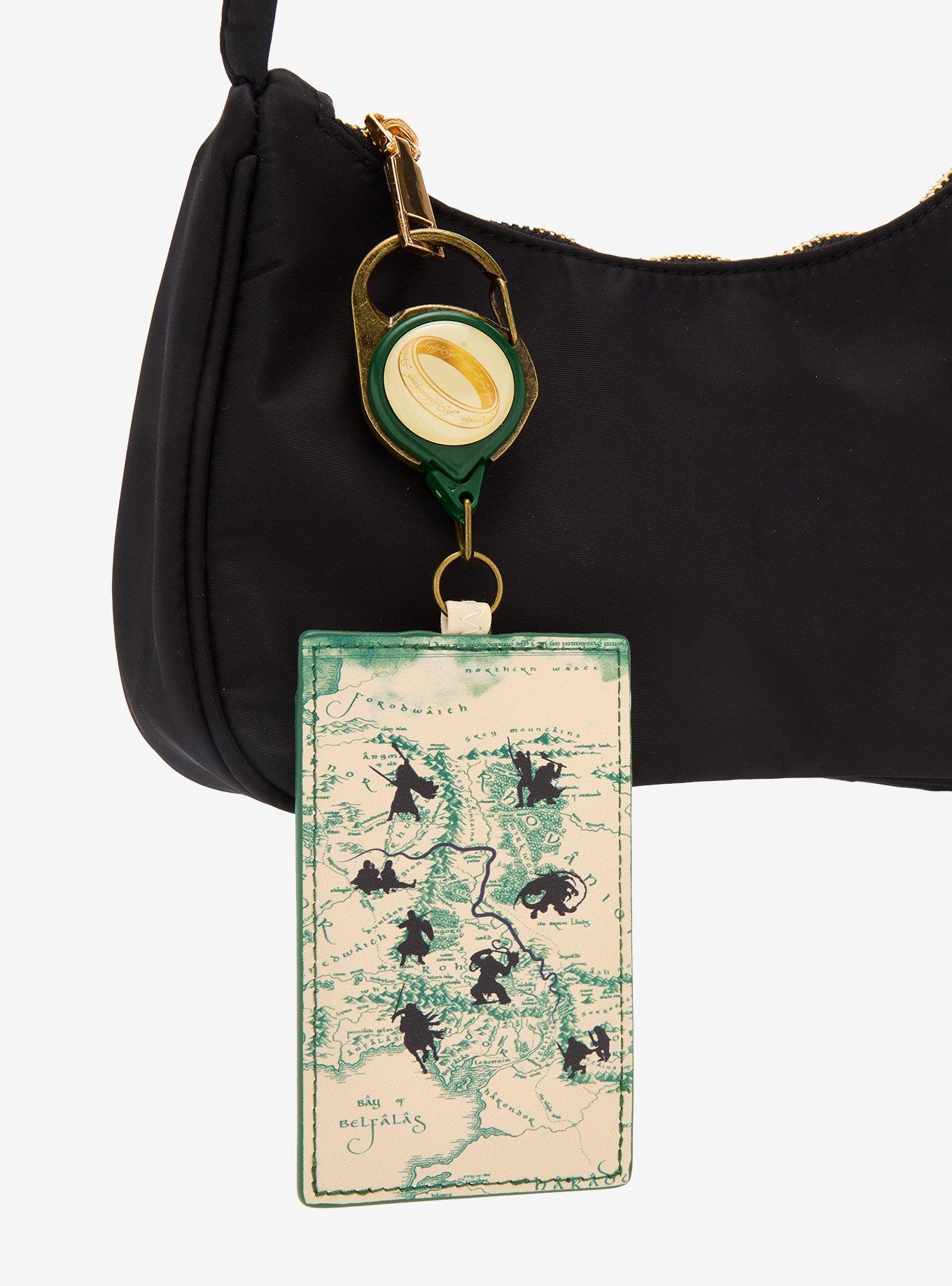 Loungefly The Lord of the Rings Map Retractable Lanyard — BoxLunch Exclusive