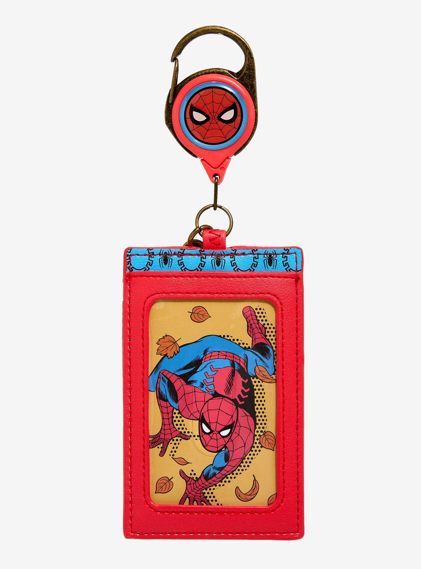 Loungefly Marvel Spider-Man Vintage Retractable Lanyard, , hi-res