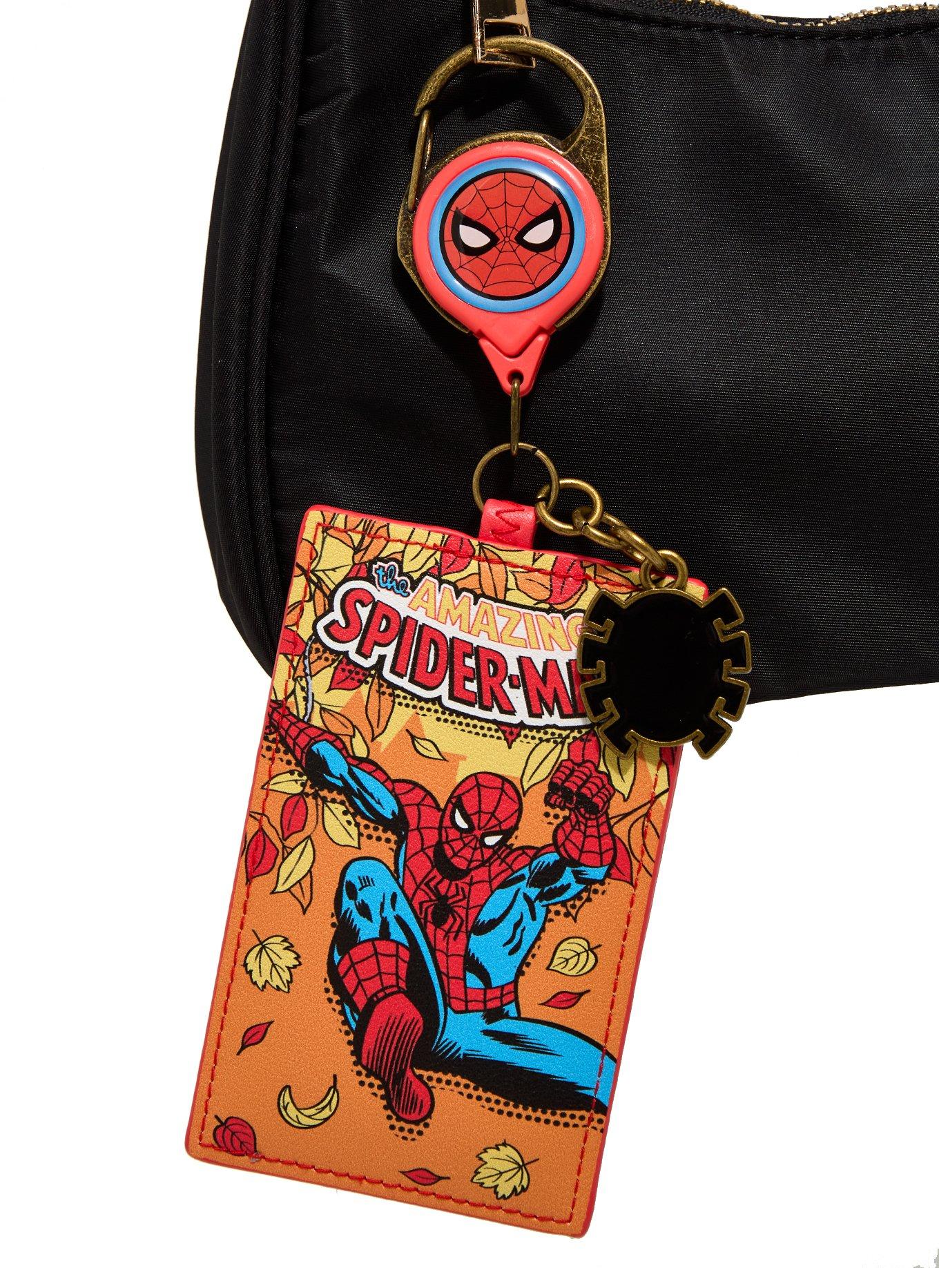 Loungefly Marvel Spider-Man Vintage Retractable Lanyard, , alternate