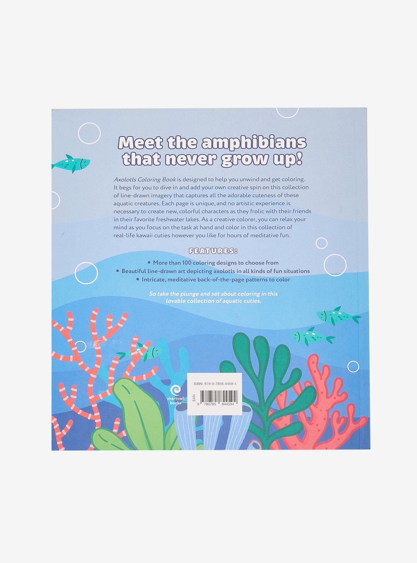 Axolotls Coloring Book, , alternate