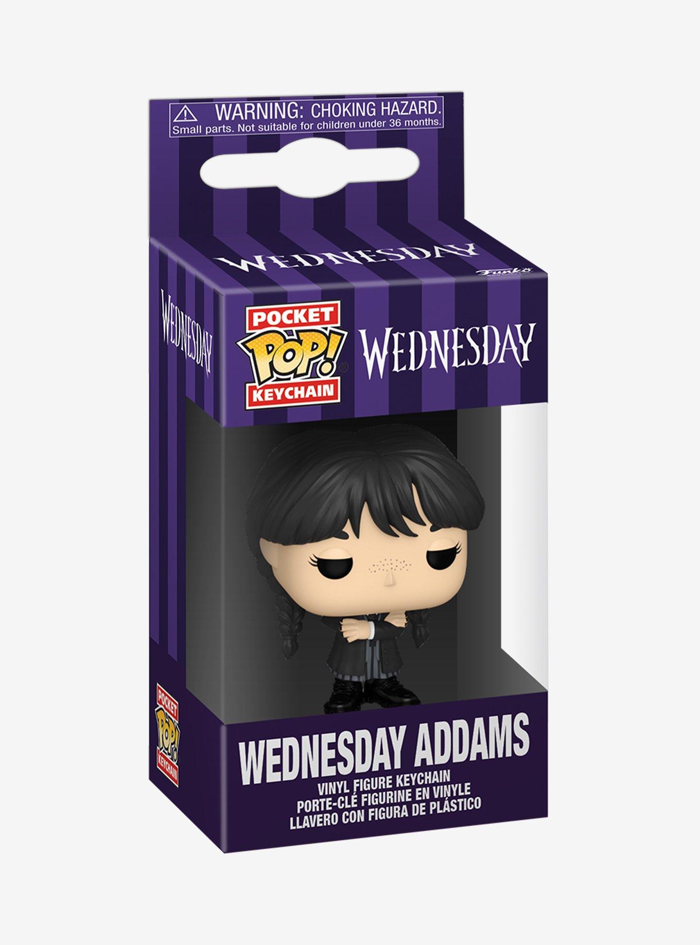 Funko Wednesday Pocket Pop! Wednesday Addams Vinyl Key Chain, , hi-res
