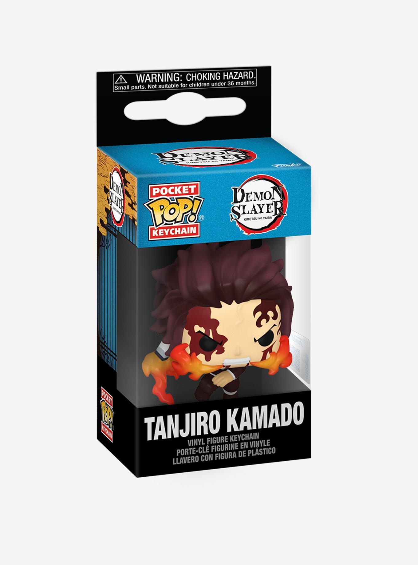 Funko Demon Slayer: Kimetsu No Yaiba Pocket Pop! Tanjiro Kamado Vinyl Key Chain Hot Topic Exclusive, , hi-res