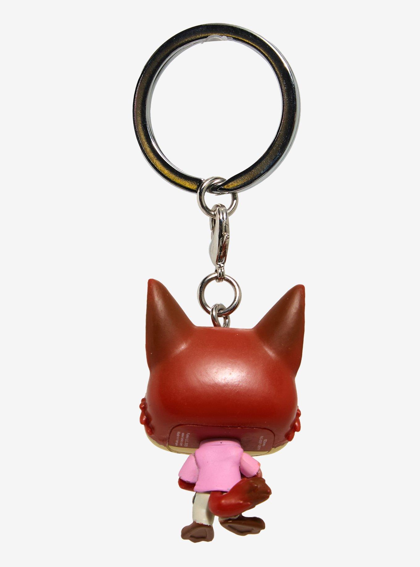 Funko Disney Zootopia 2 Pocket Pop! Nick Wilde Vinyl Key Chain, , alternate