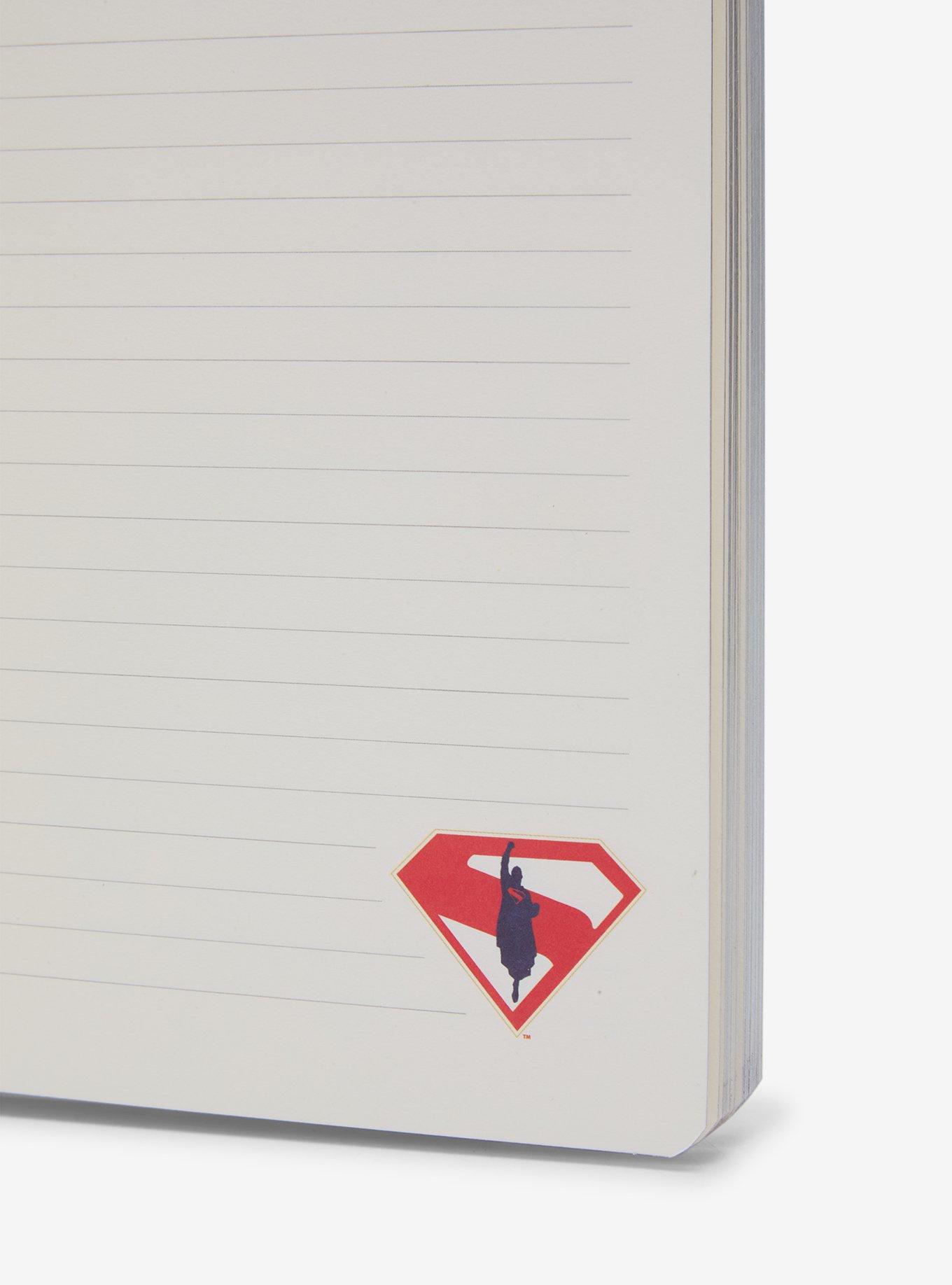 DC Comics Superman Metal Logo Hardcover Journal, , alternate