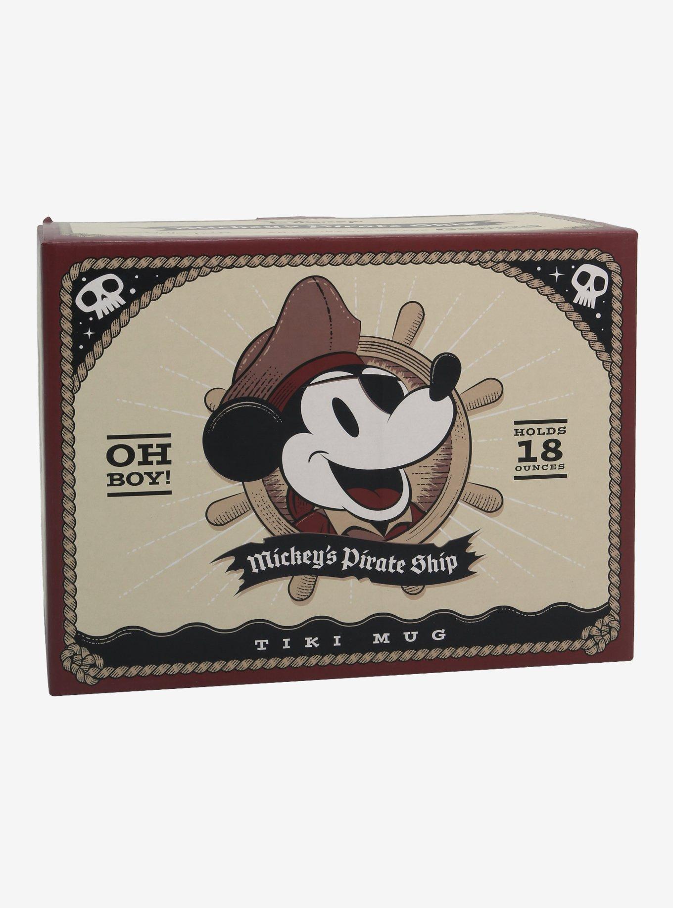 Geeki Tikis Disney Mickey's Pirate Ship Figural Mug, , alternate