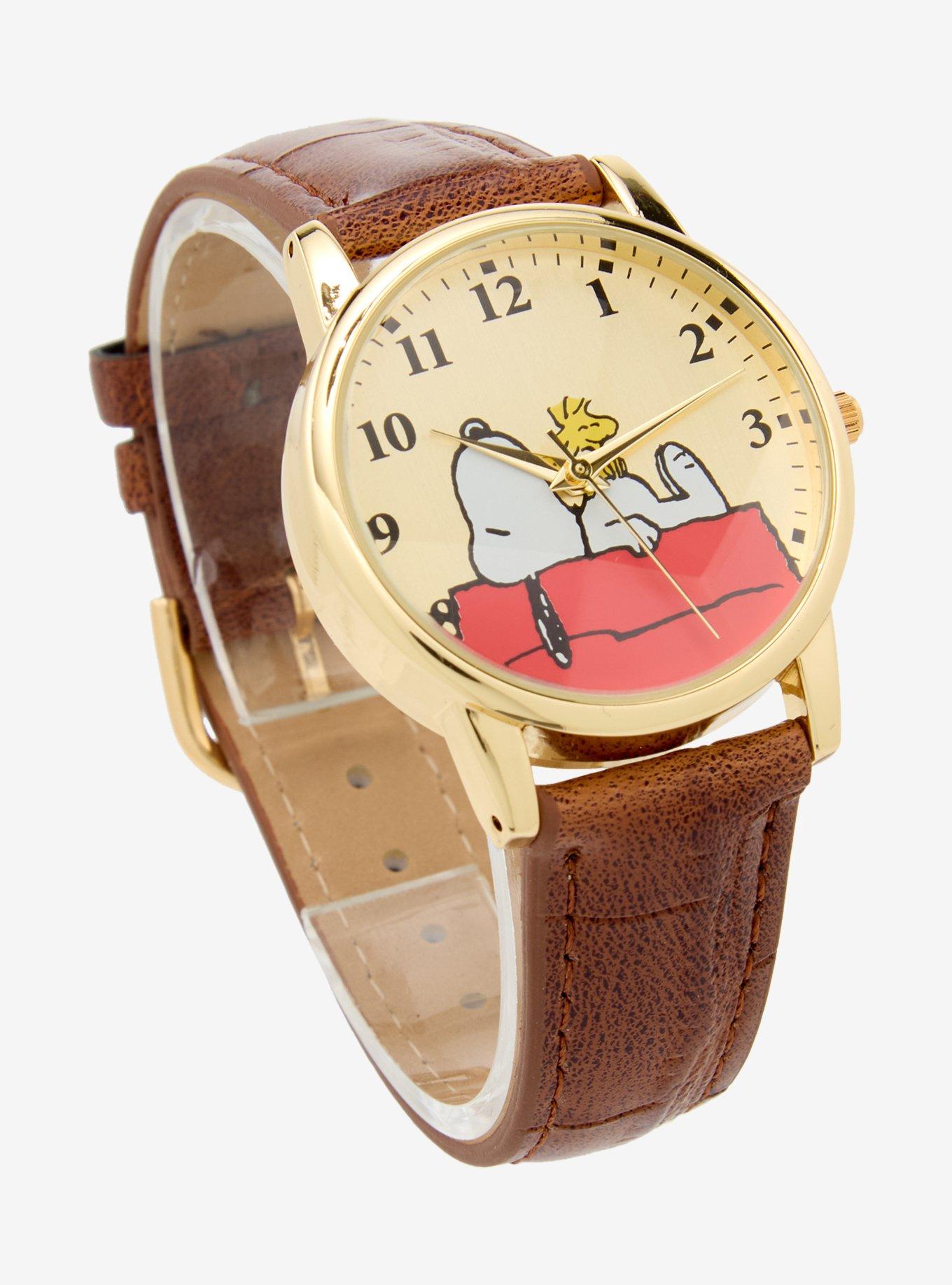 Peanuts Snoopy & Woodstock Snoozing Watch — BoxLunch Exclusive