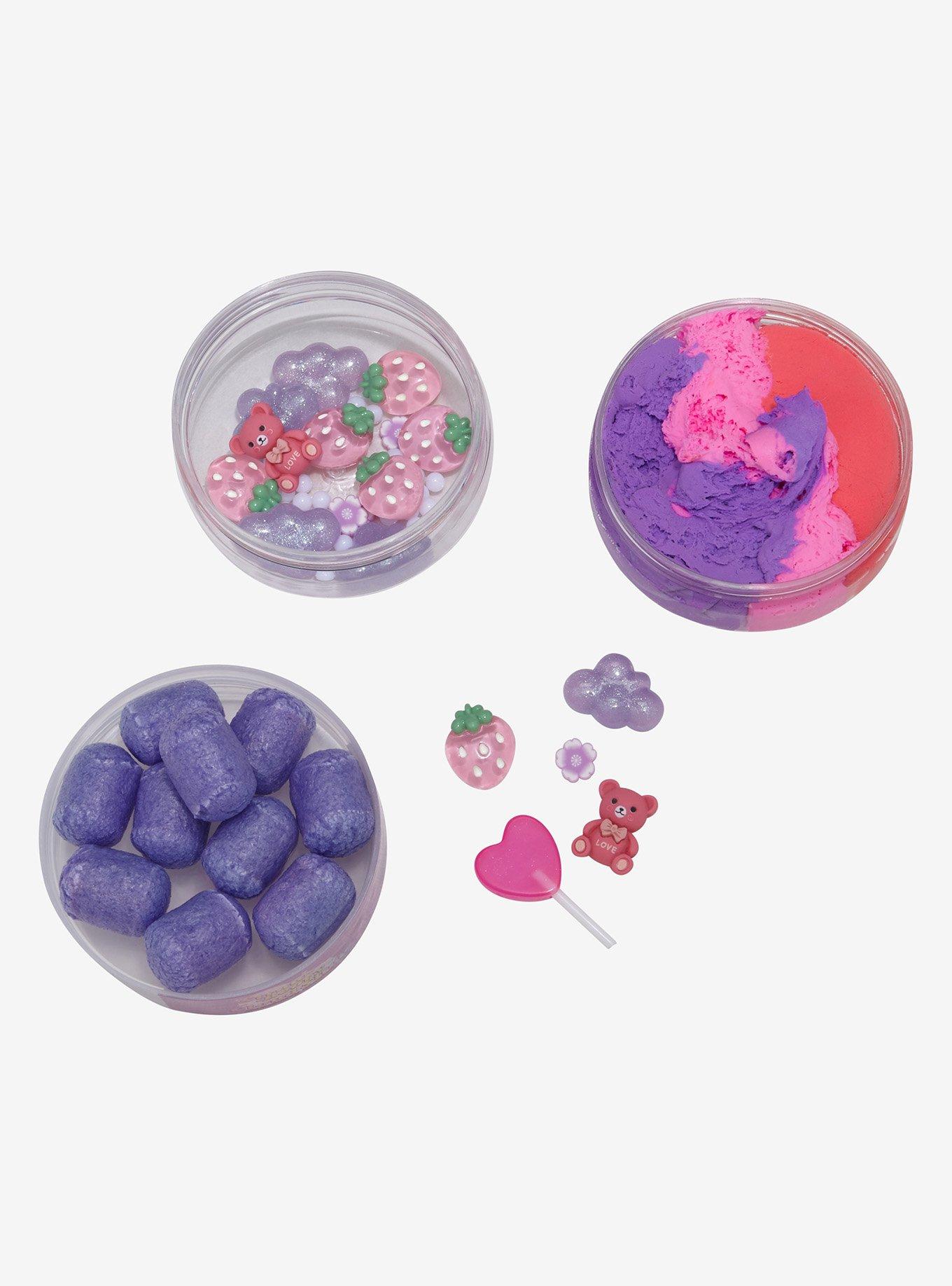 Straw-Beary Strawberry Scented Cloud Slime with Mix-Ins