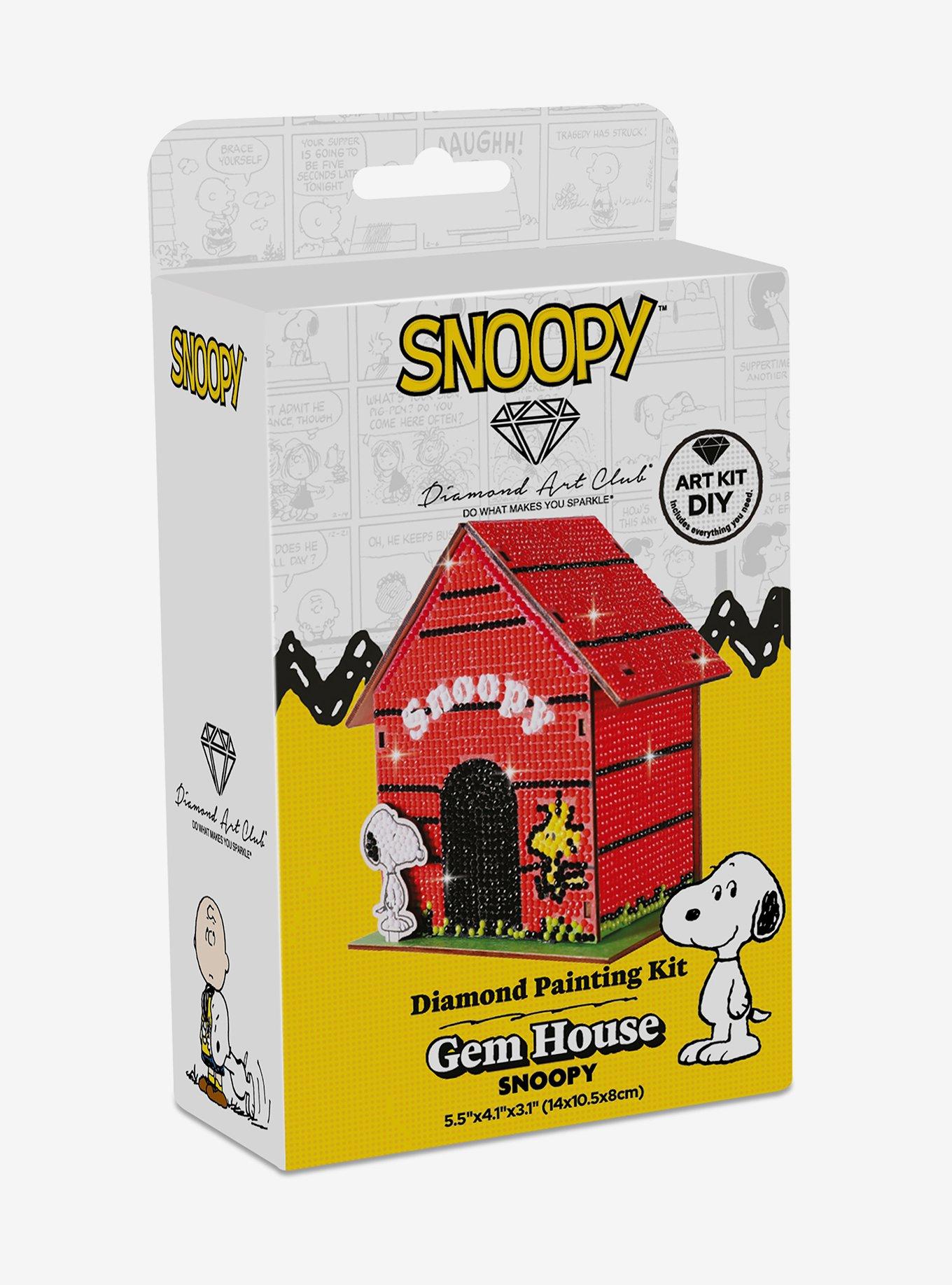 Peanuts Snoopy Doghouse Diamond Art Kit, , alternate