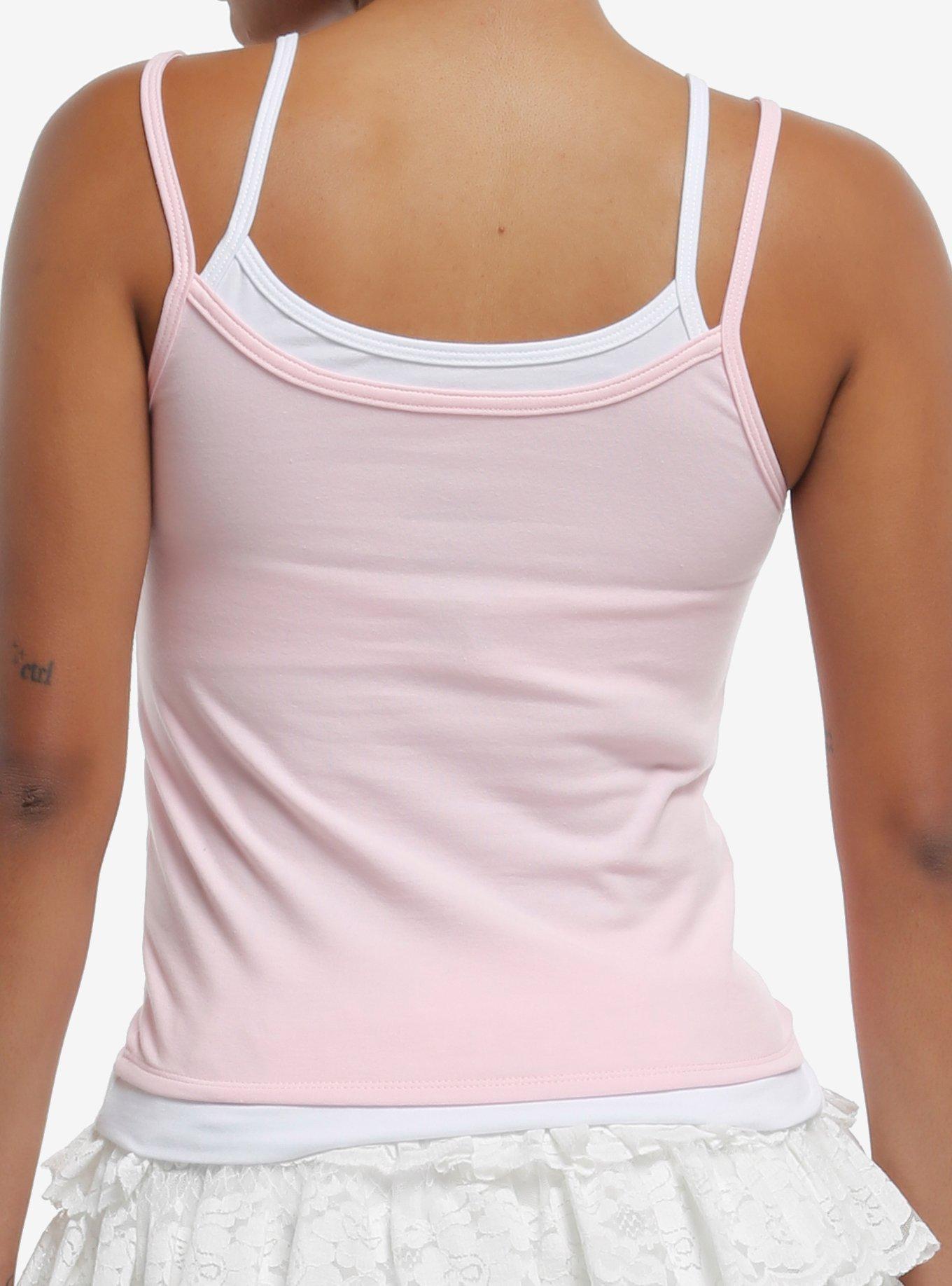 Hello Kitty Y2K Double Layer Cami, , alternate