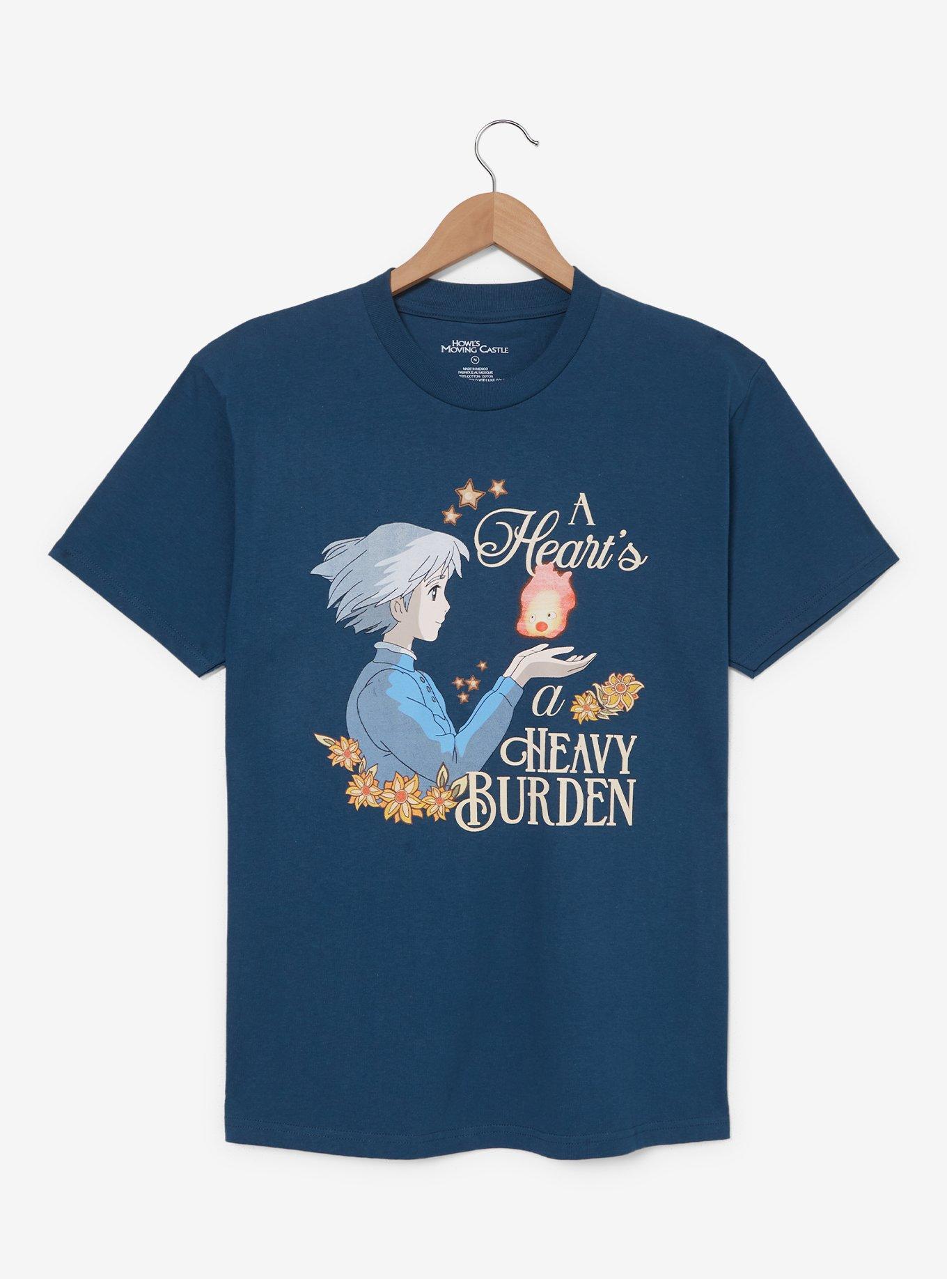 Studio Ghibli® Howl's Moving Castle Sophie & Calcifer Quote T-Shirt - BoxLunch Exclusive, , hi-res