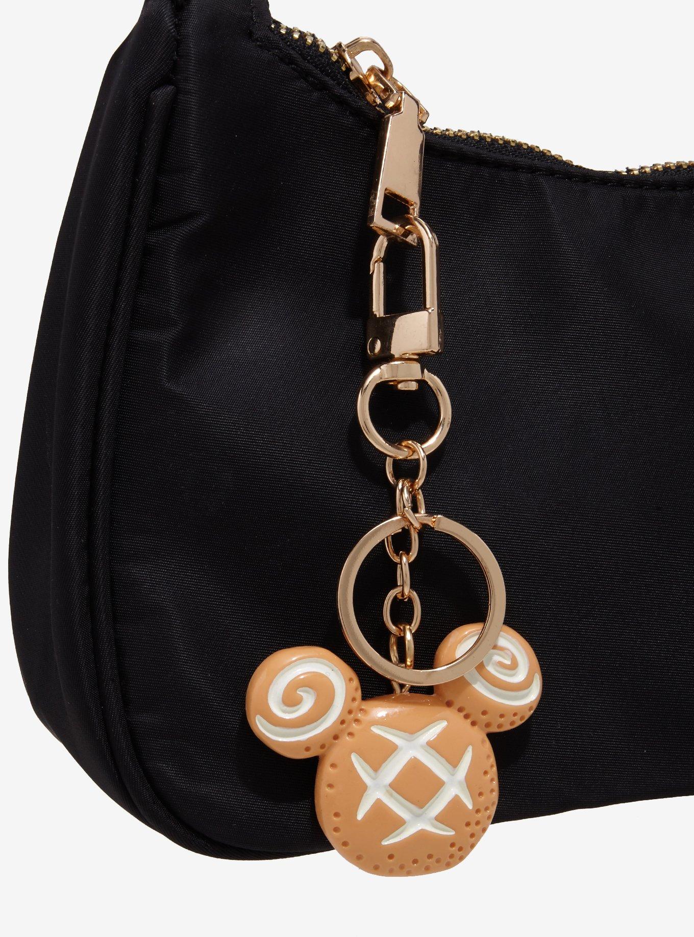 Disney Mickey Mouse Bread Silhouette Keychain - BoxLunch Exclusive, , hi-res