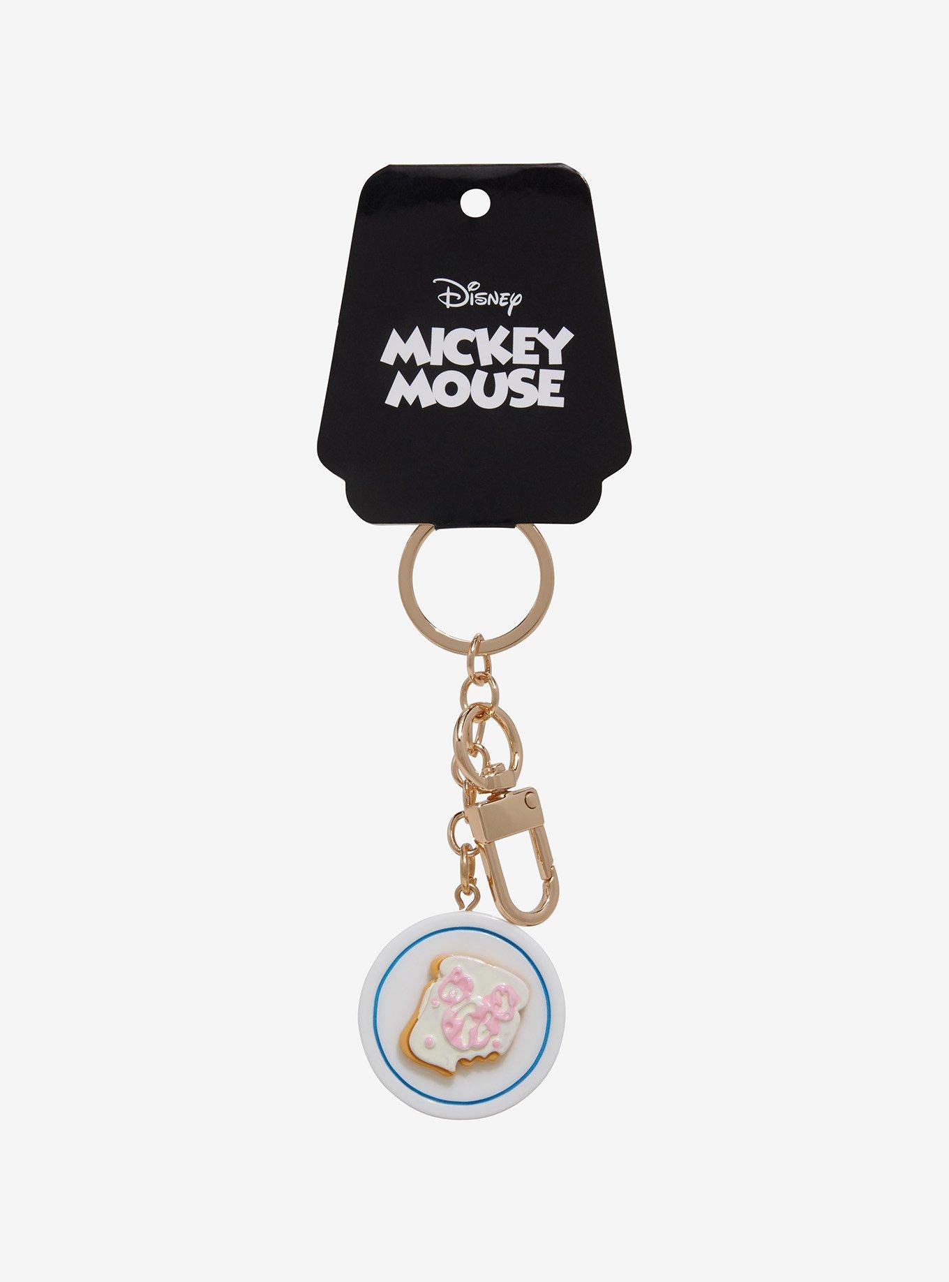 Disney Mickey Mouse Jelly Toast Keychain - BoxLunch Exclusive, , alternate