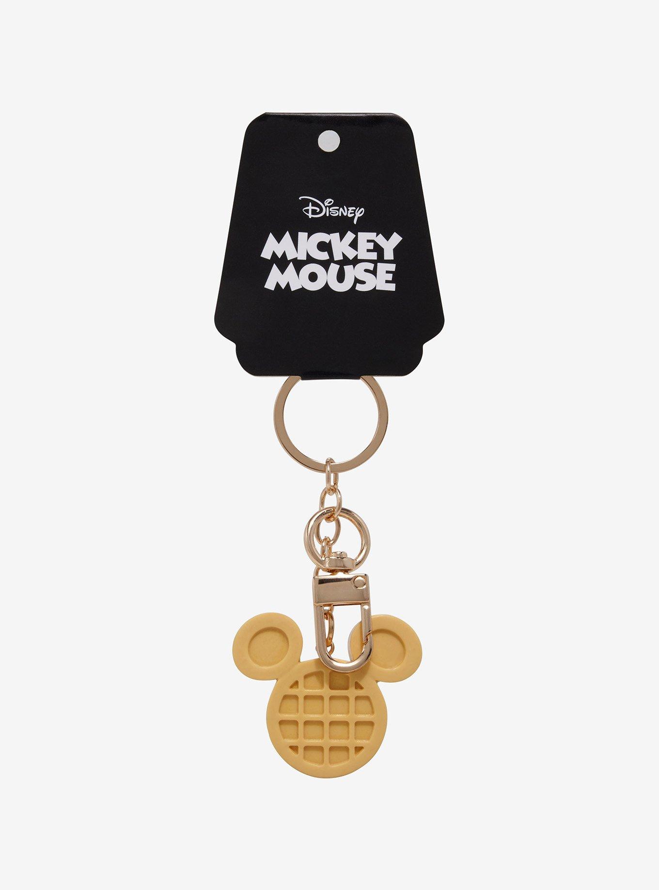 Disney Mickey Mouse Waffle Keychain, , alternate