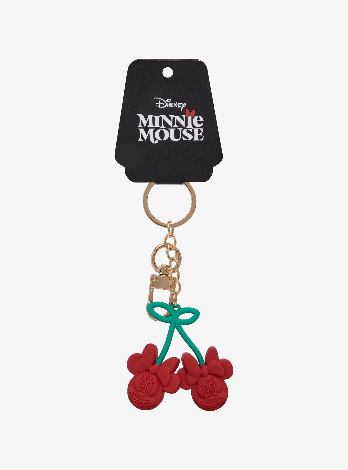 Disney Minnie Mouse Cherry Keychain - BoXLunch Exclusive, , alternate