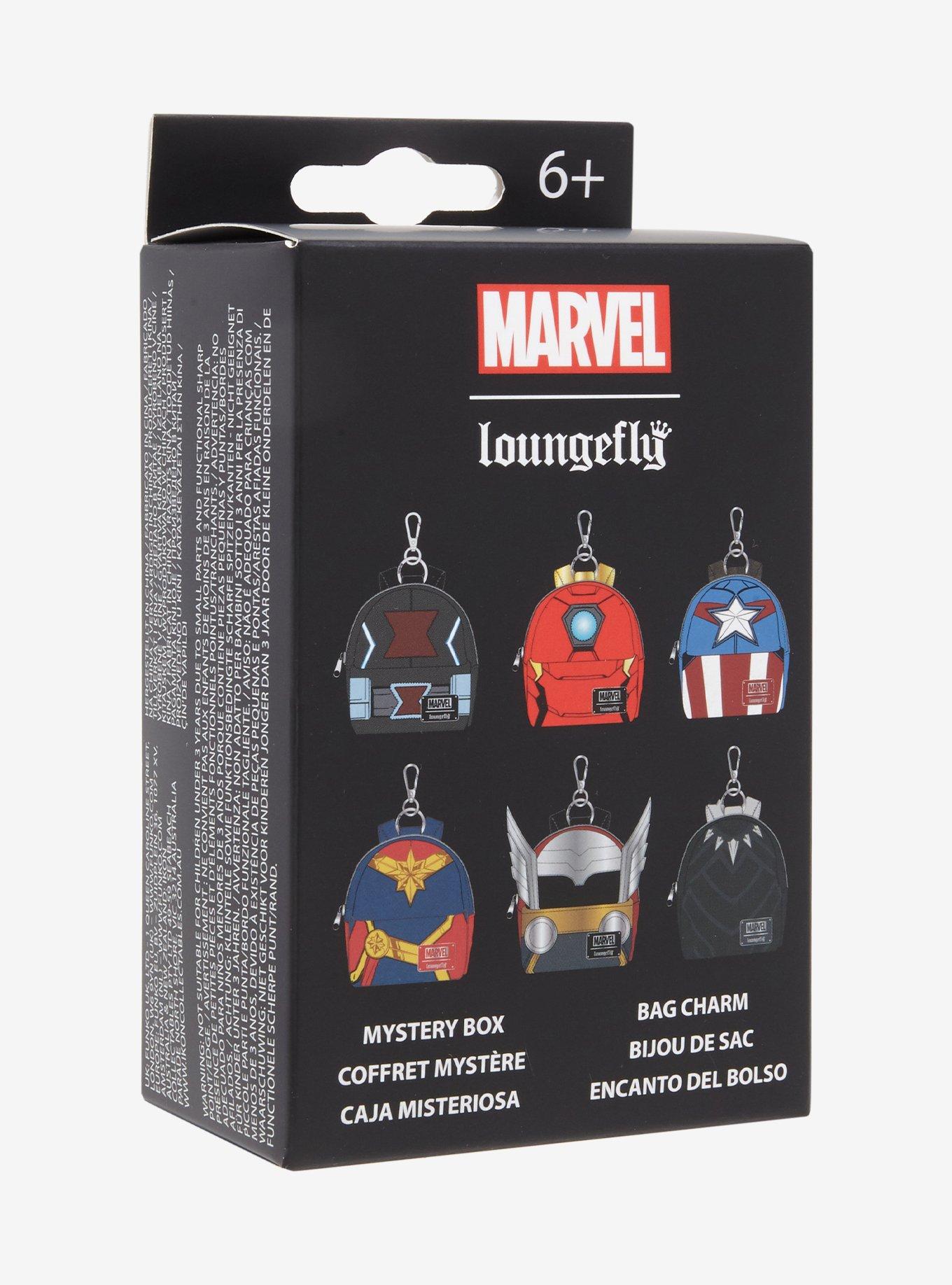 Loungefly Marvel Avengers Blind Box Bag Charm, , alternate