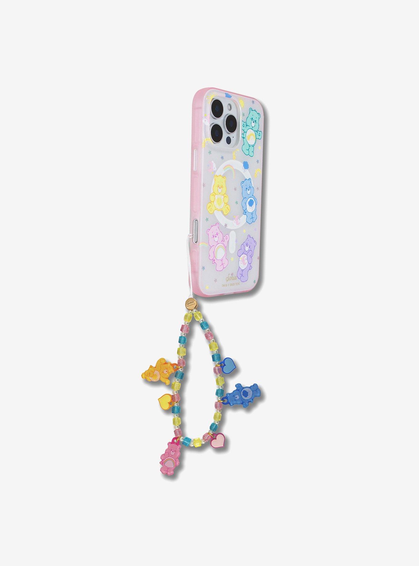 Care Bears x Sonix Pastel Beaded Phone Charm, , hi-res