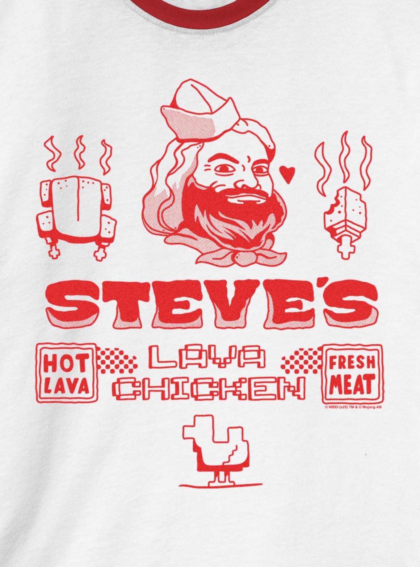 A Minecraft Movie Steves Lava Chicken T-Shirt, , hi-res
