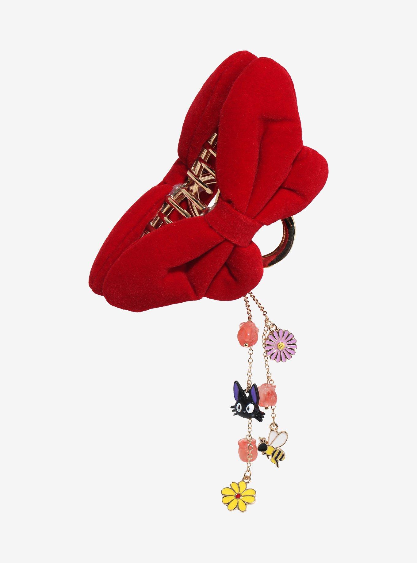 Studio Ghibli® Kiki's Delivery Service Repliica Bow Claw Clip with Charms, , hi-res