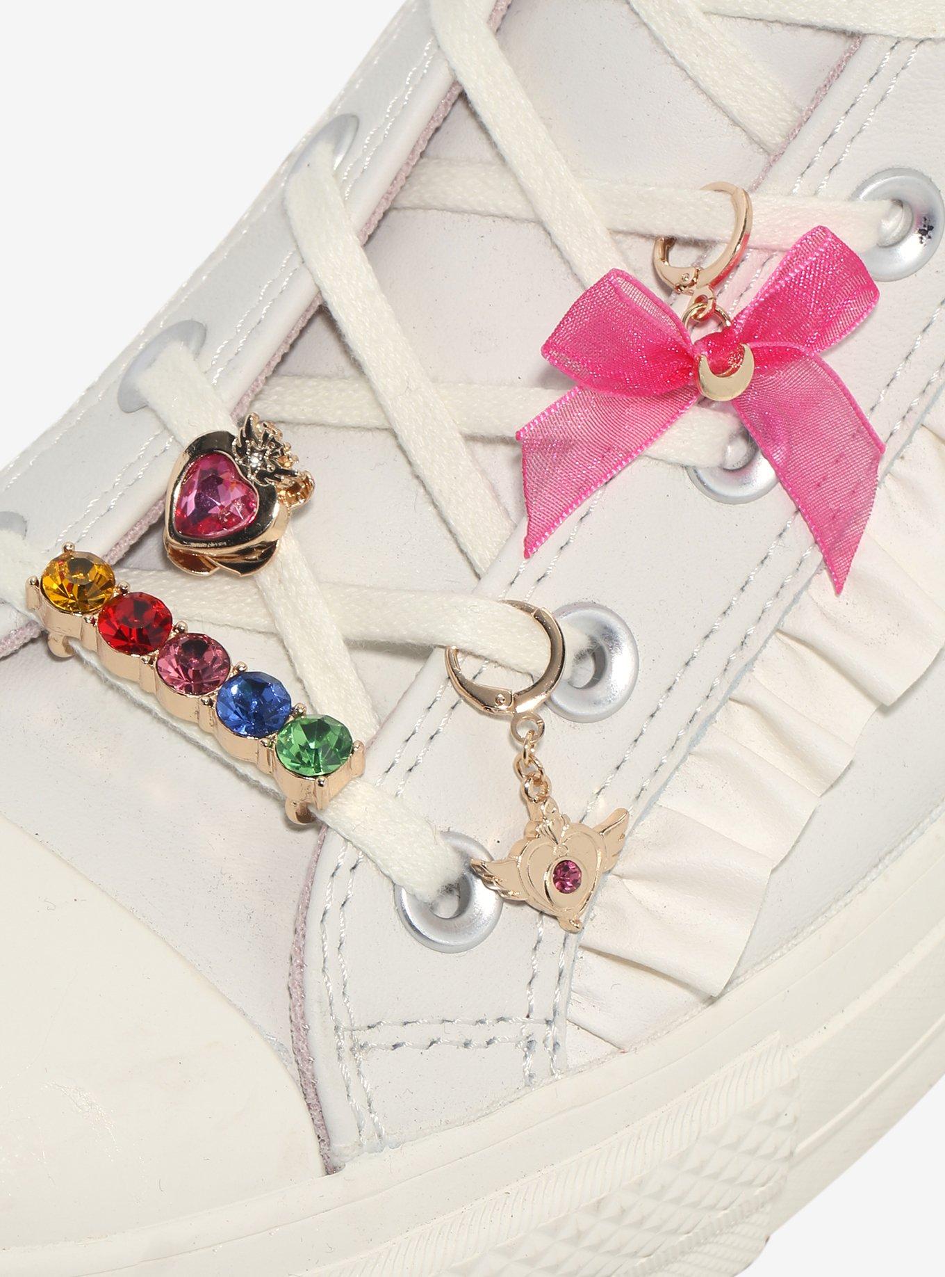 Sailor Moon Rhinestone Shoe Charms - BoxLunch Exclusive