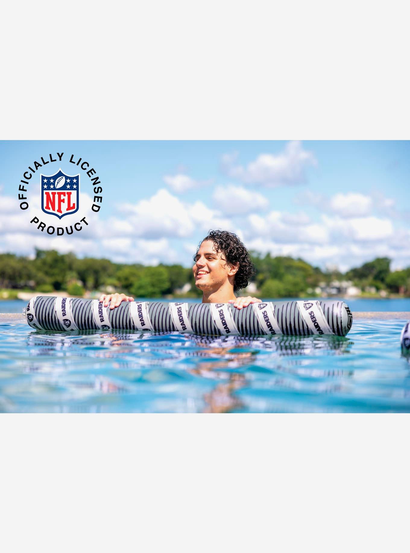 NFL Las Vegas Raiders Soft Top Pool Noodle, , alternate