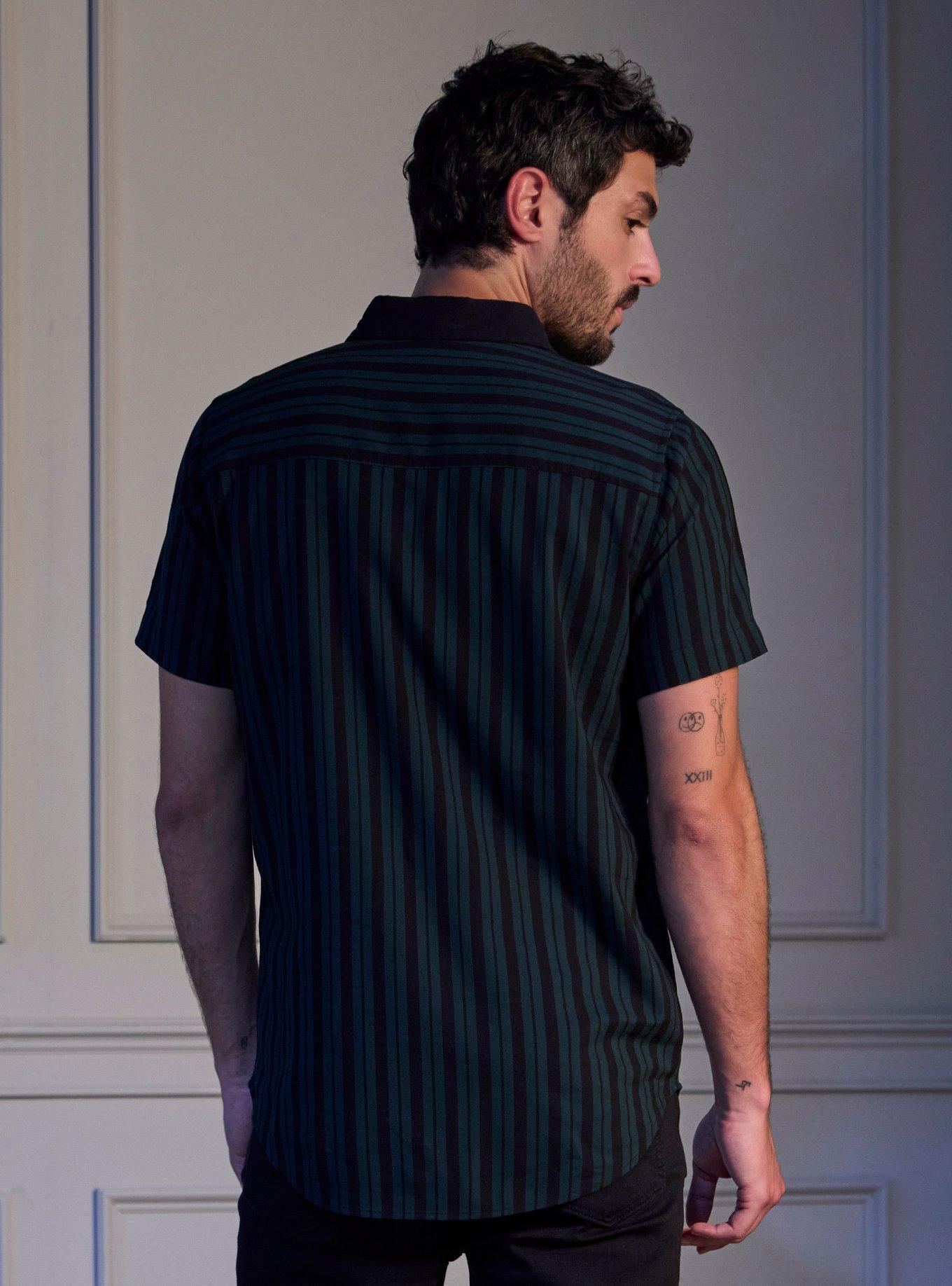 Our Universe Disney The Haunted Mansion Ghost Host Woven Button-Up Our Universe Exclusive, MULTI, alternate - view 3