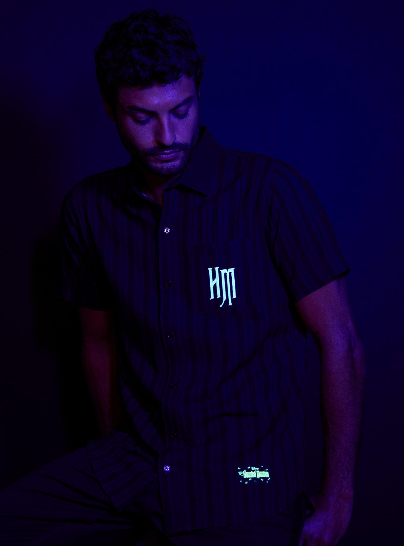 Our Universe Disney The Haunted Mansion Ghost Host Woven Button-Up Our Universe Exclusive, MULTI, alternate - view 4