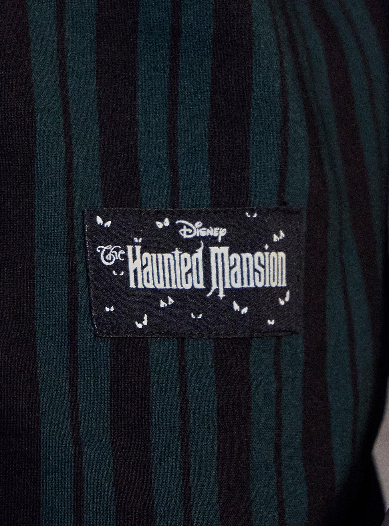 Our Universe Disney The Haunted Mansion Ghost Host Woven Button-Up Our Universe Exclusive, MULTI, alternate - view 5