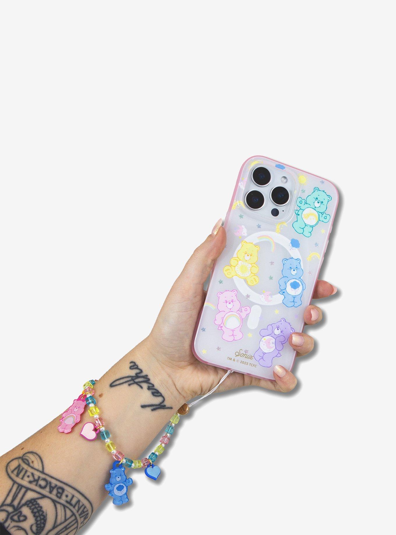 Care Bears x Sonix Pastel Beaded Phone Charm, , alternate