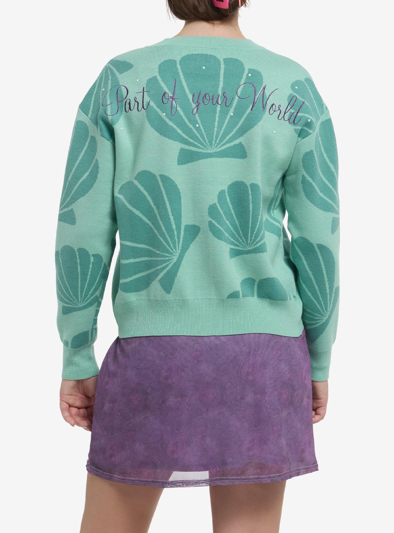 Her Universe Disney The Little Mermaid Icon Bead Cardigan Her Universe Exclusive, , hi-res