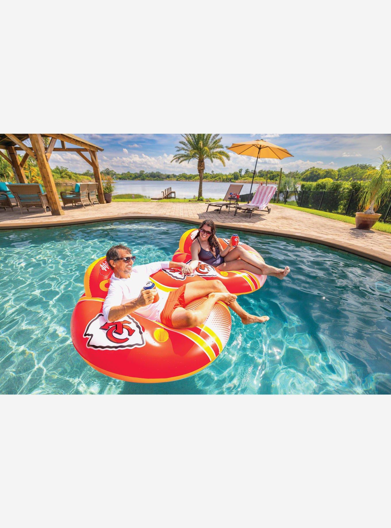 NFL Kansas City Chiefs Deluxe Pool Float, , alternate