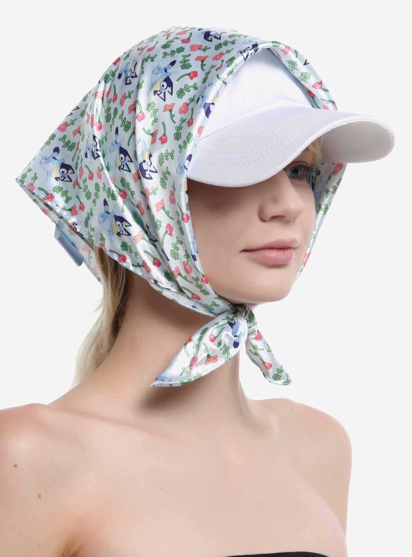 Bluey Floral Hair Scarf, , alternate