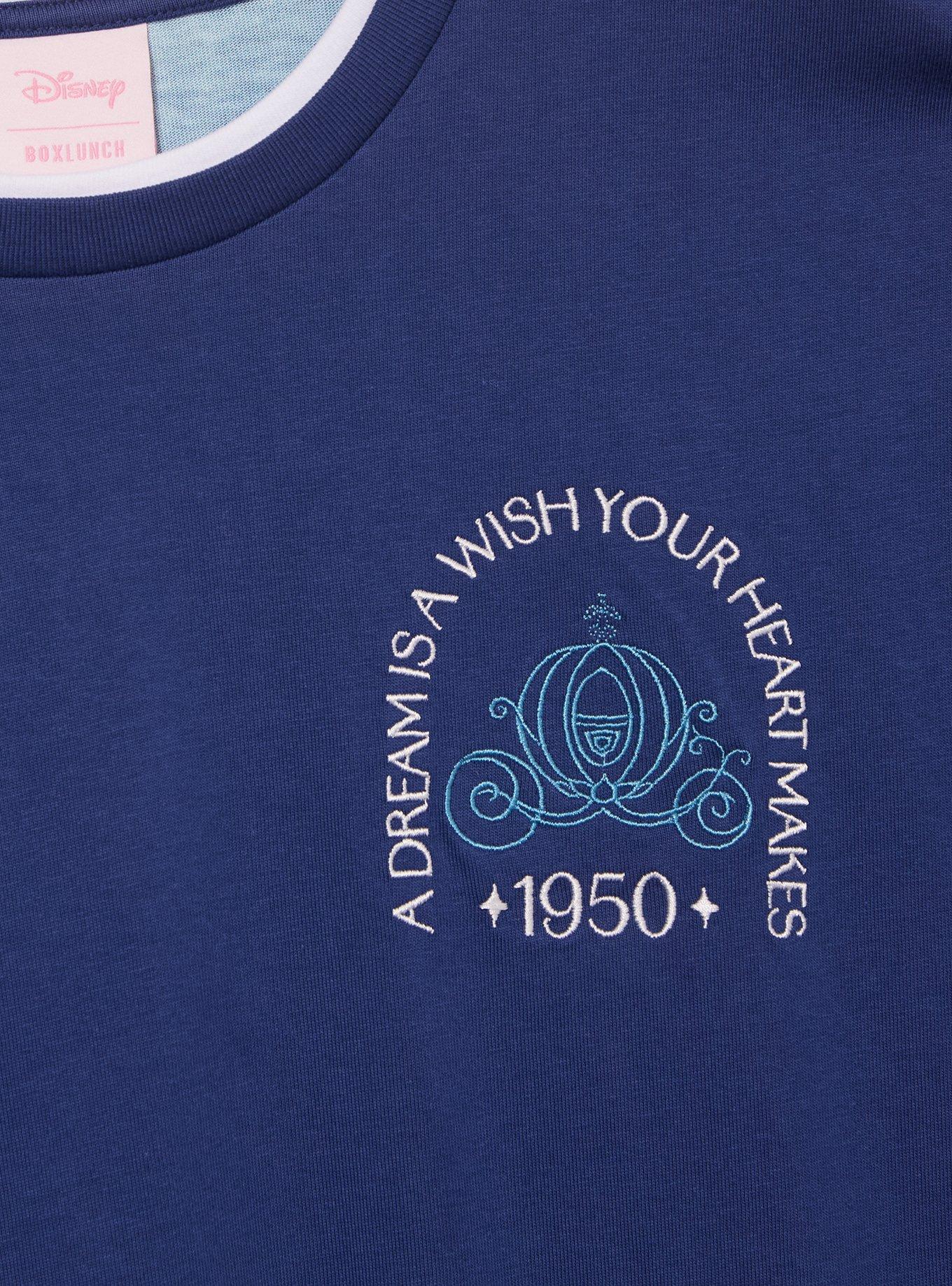 Disney Cinderella Scenic Long Sleeve — BoxLunch Exclusive, NAVY, alternate