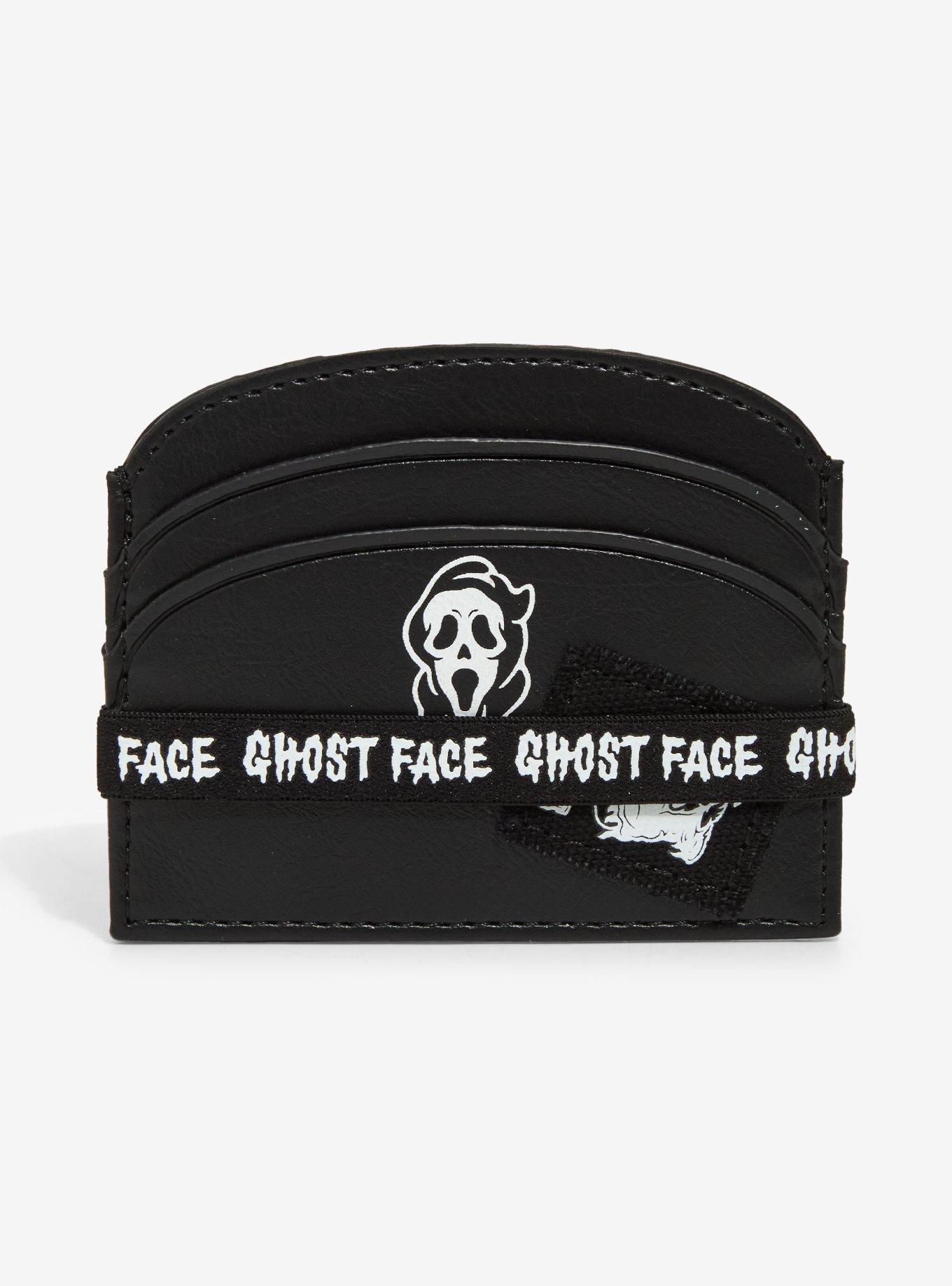 Ghost Face Patches Card Holder, , alternate