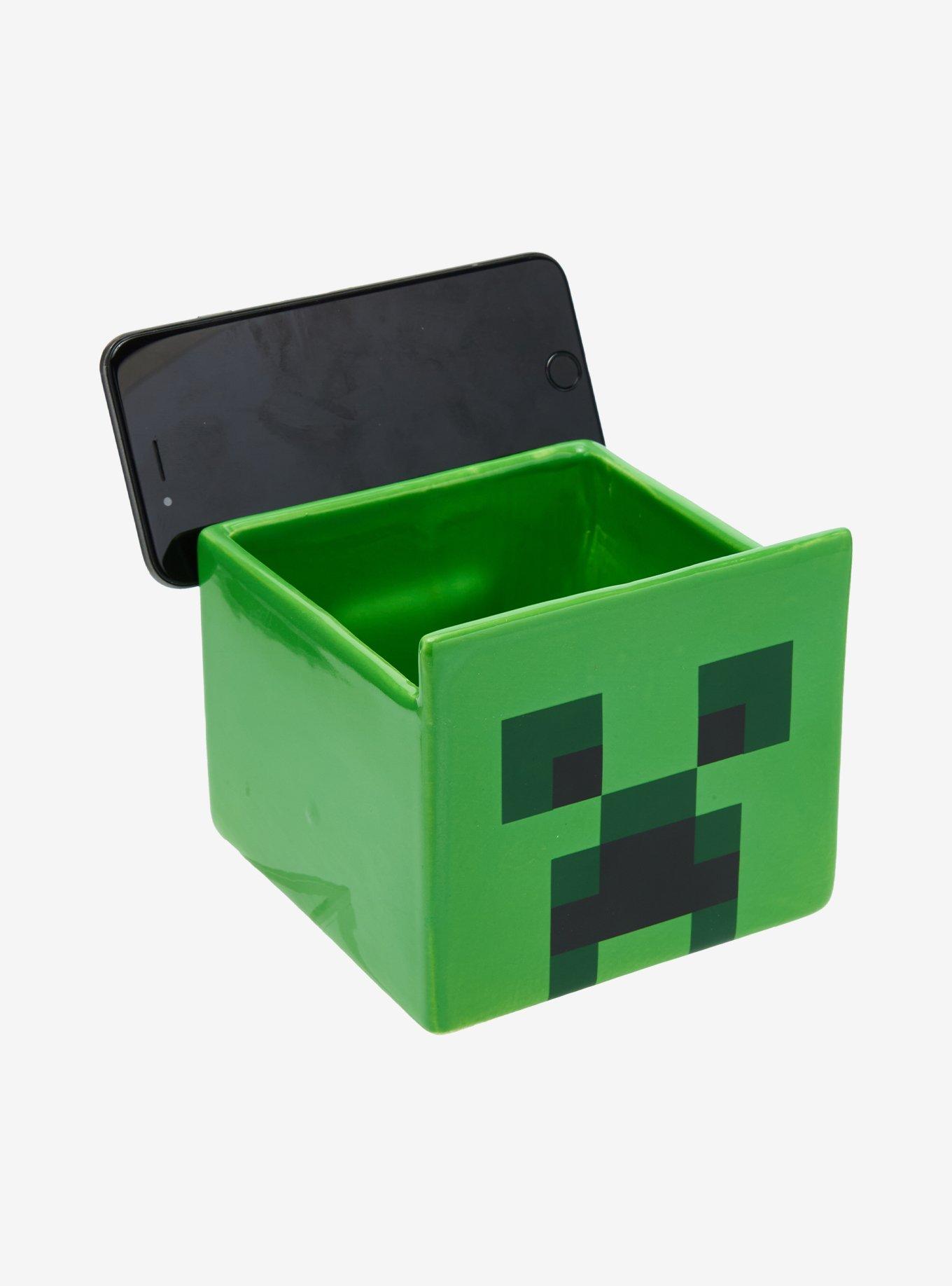Minecraft Creeper Streaming Snack Bowl, , alternate