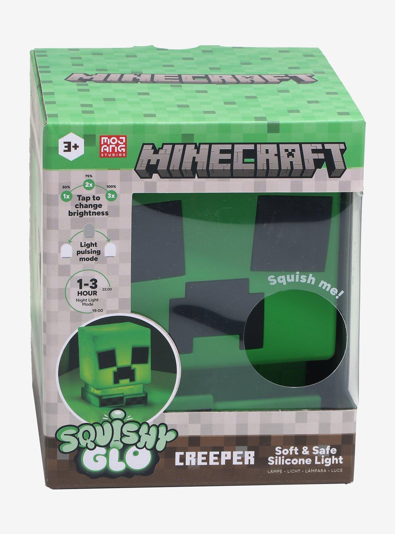 Minecraft Squishy Glo Creeper Silicone Light, , alternate
