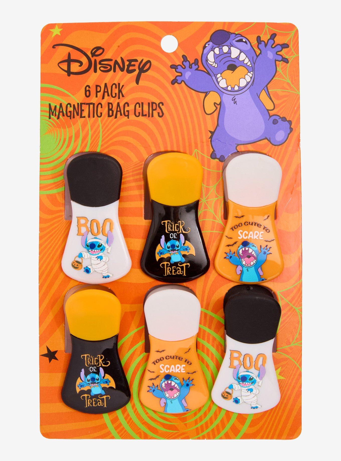 Disney Stitch Halloween Magnetic Bag Clip Set, , alternate