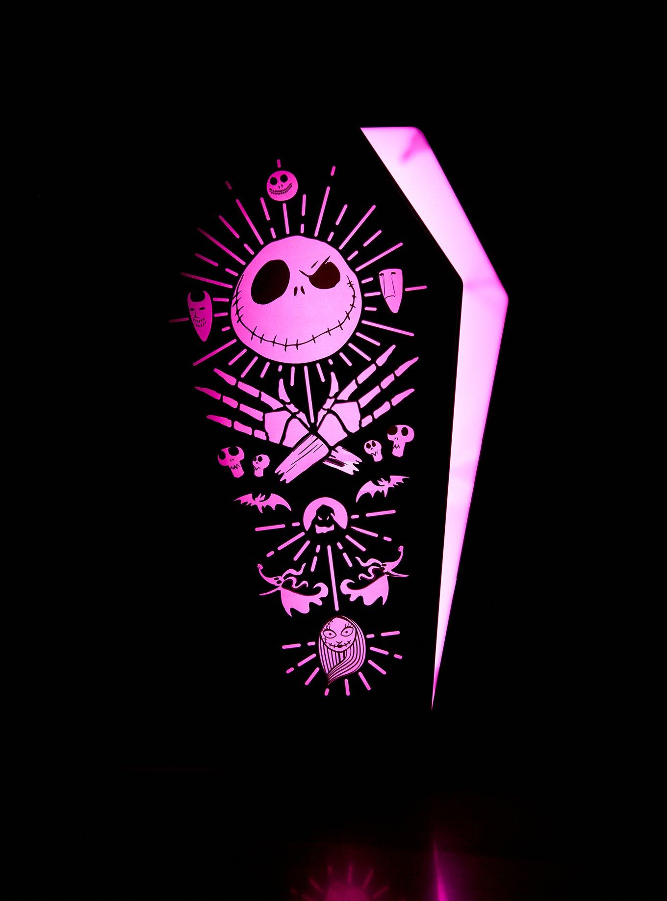 The Nightmare Before Christmas Jack Skellington Coffin Light, , alternate