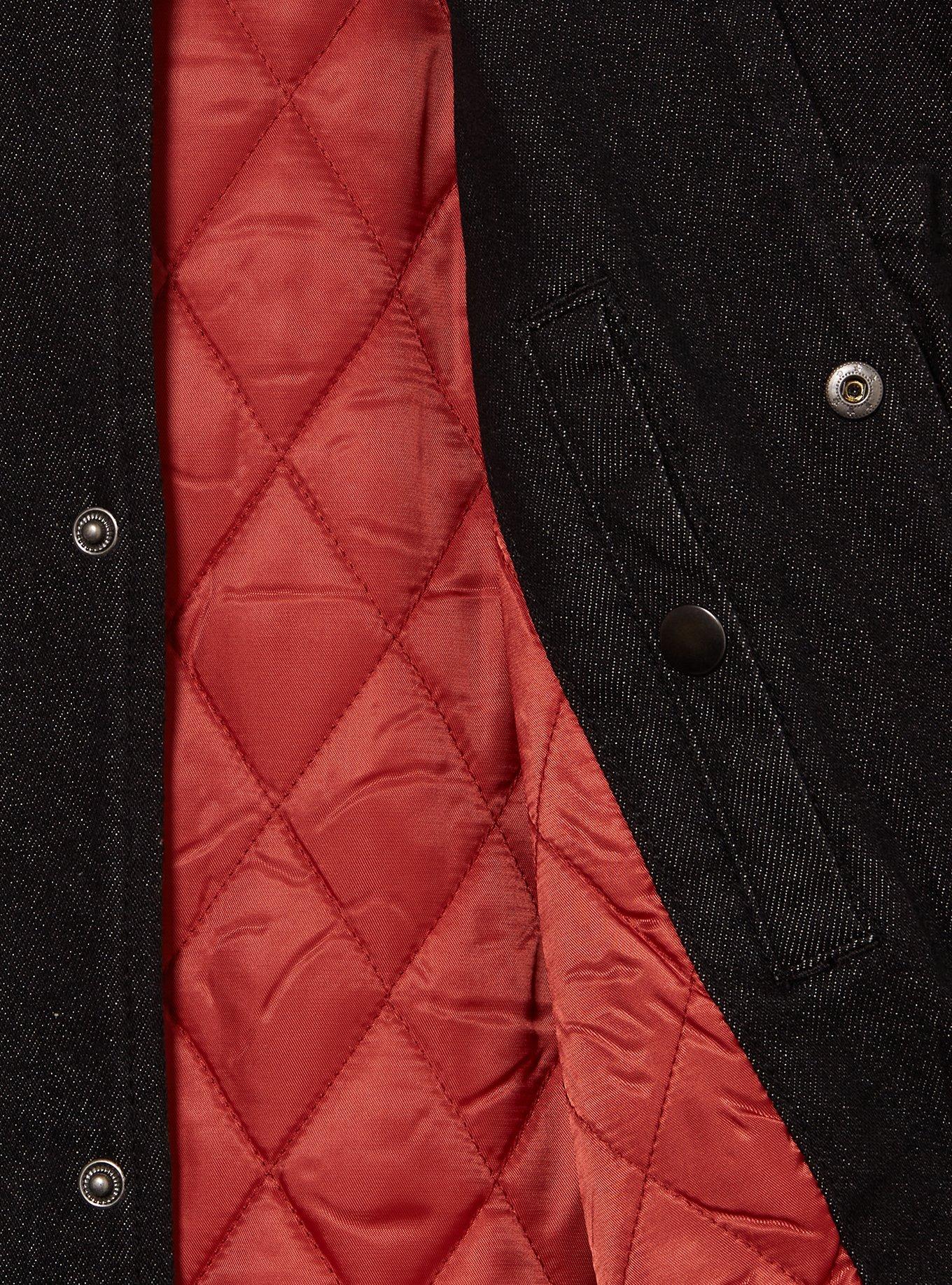 Peanuts Joe Cool Patches Varsity Jacket - BoxLunch Exclusive, MULTI, alternate