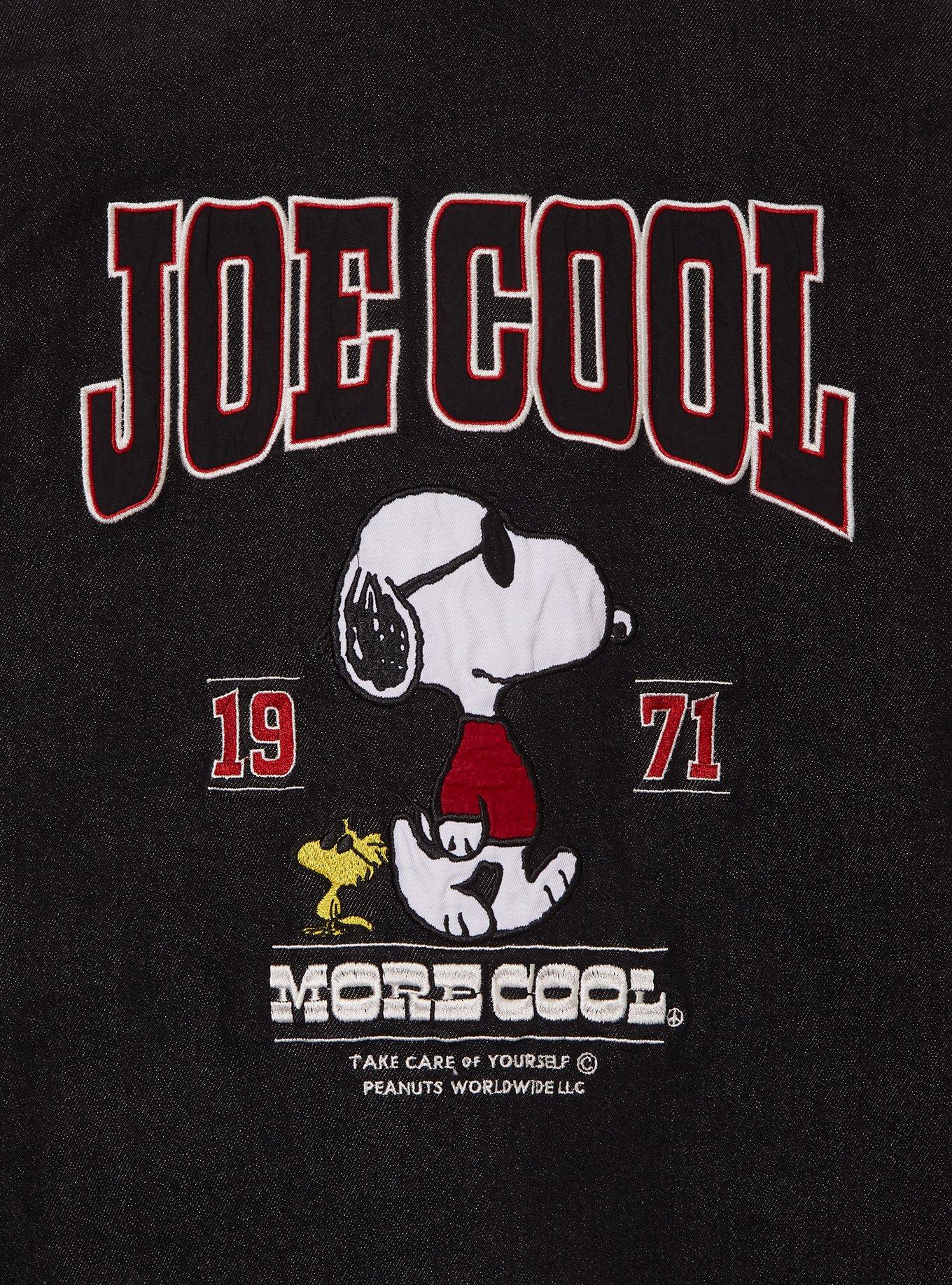 Peanuts Joe Cool Patches Varsity Jacket - BoxLunch Exclusive, MULTI, alternate
