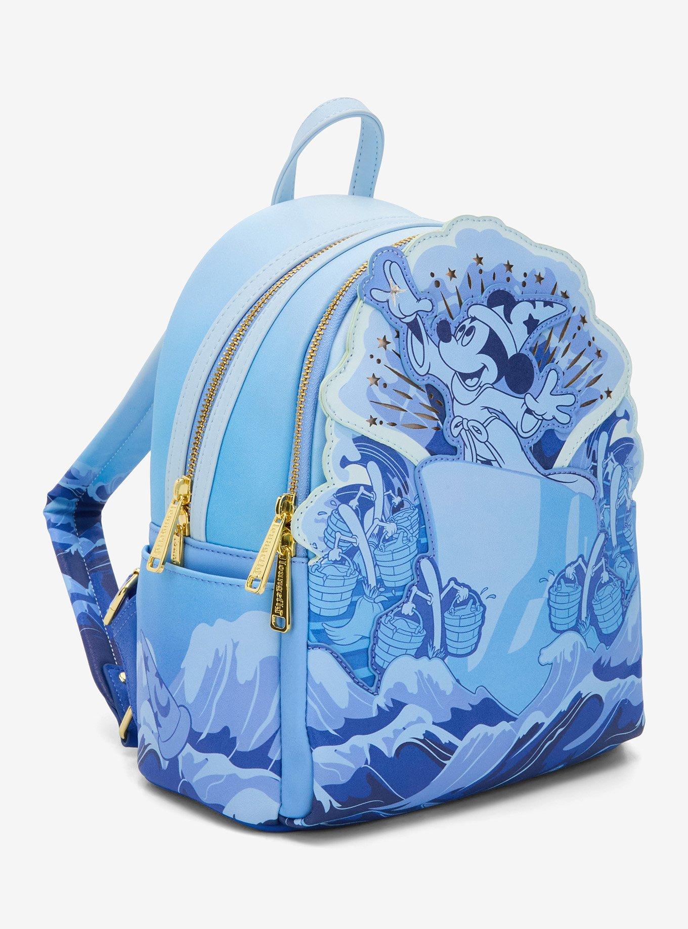 Loungefly Disney Fantasia The Sorcerer's Apprentice Light-Up Mini Backpack - Thumbnail 3