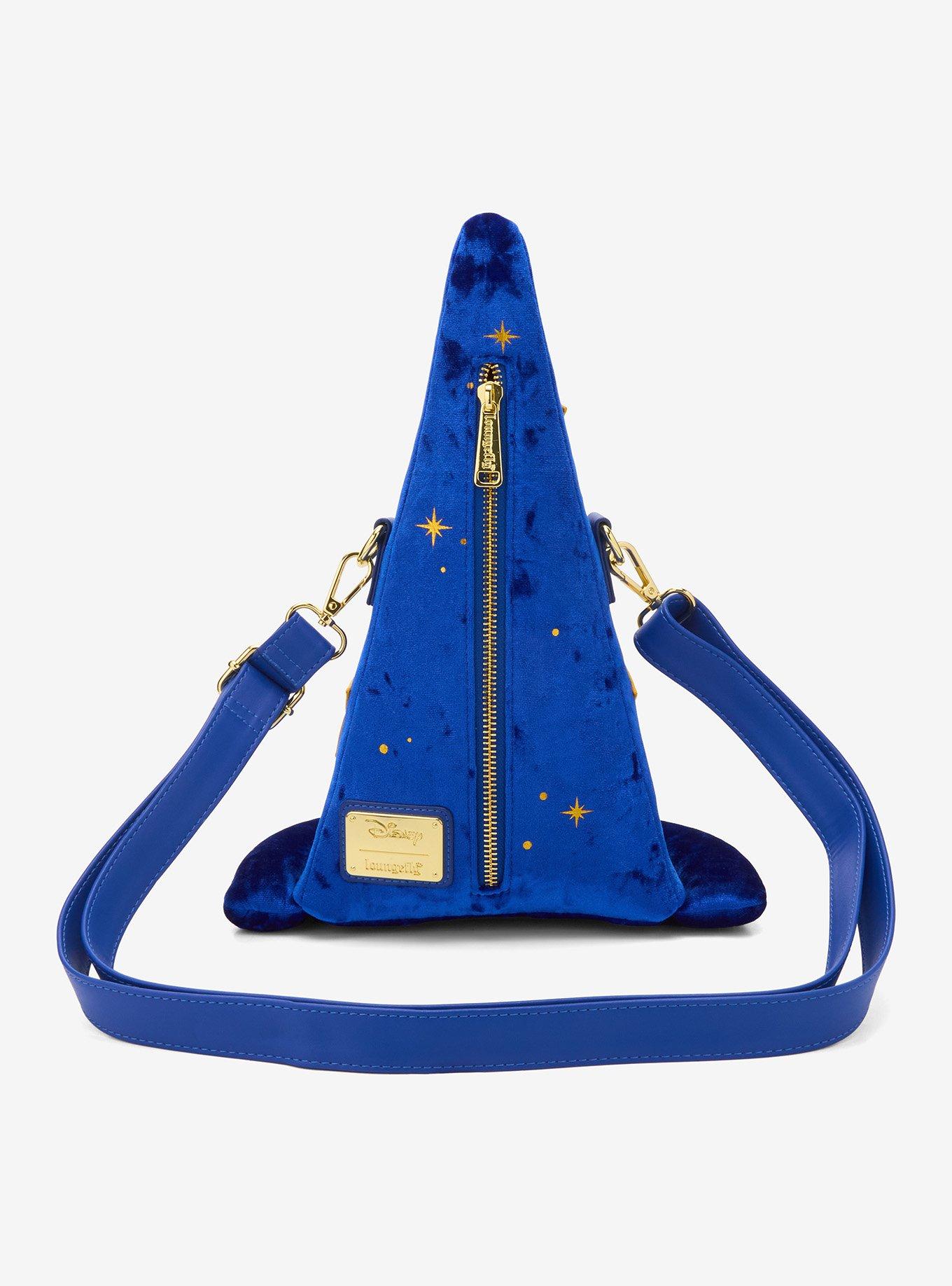 Loungefly Disney Fantasia The Sorcerer's Apprentice Plush Hat Crossbody Bag, , alternate