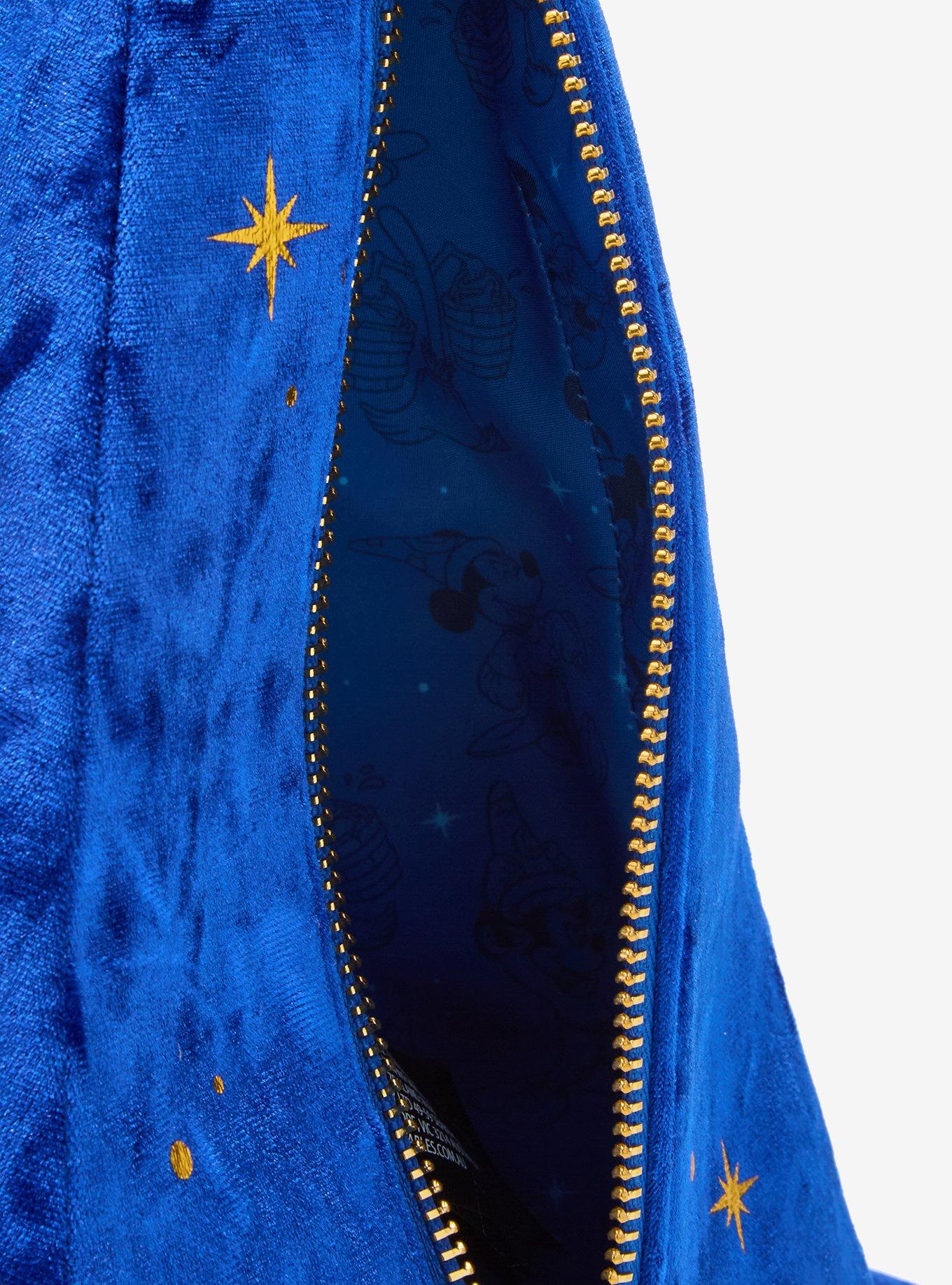 Loungefly Disney Fantasia The Sorcerer's Apprentice Plush Hat Crossbody Bag, , alternate