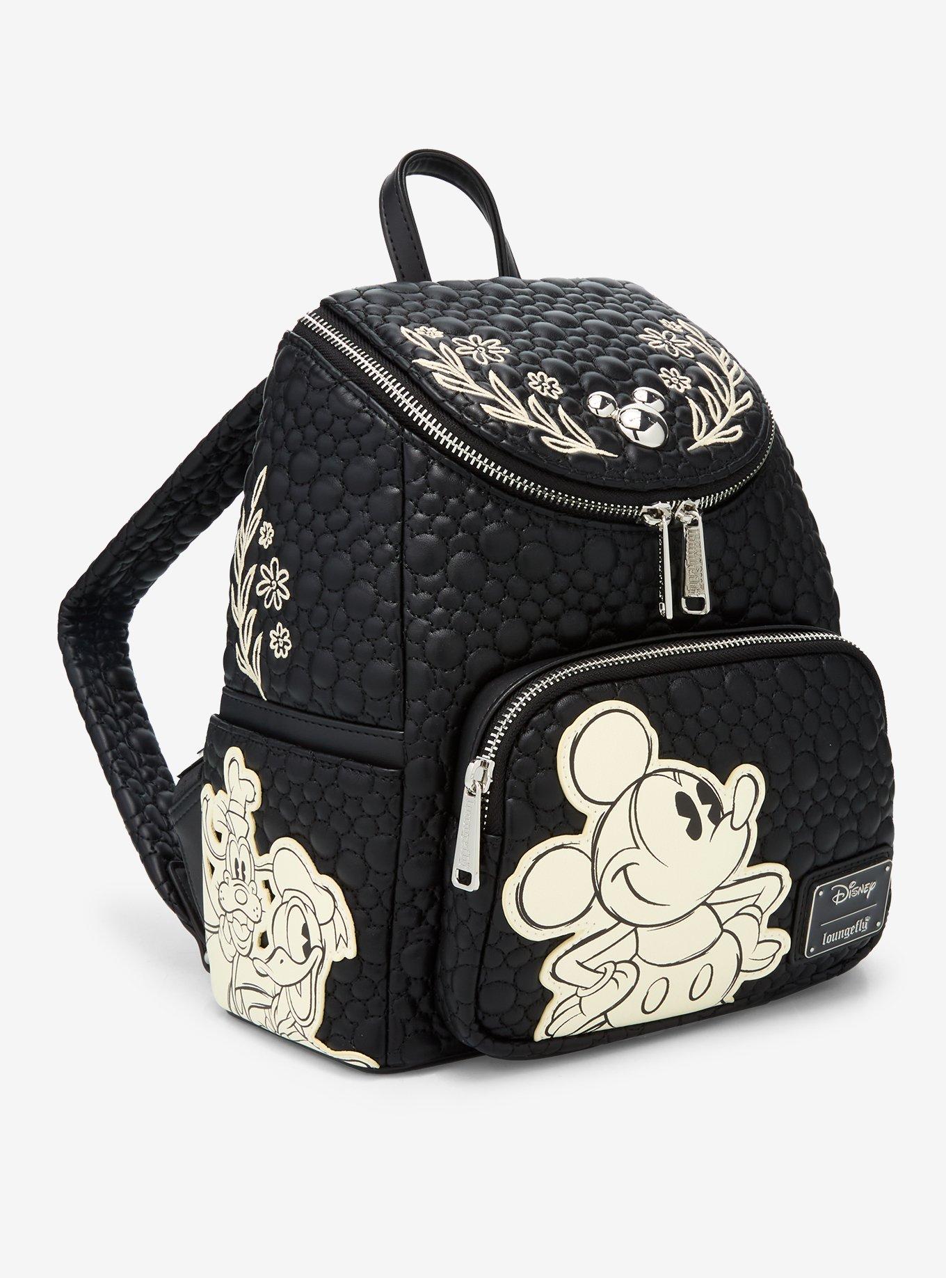Loungefly Disney Mickey Mouse And Friends Sketch Textured Mini Backpack, , hi-res