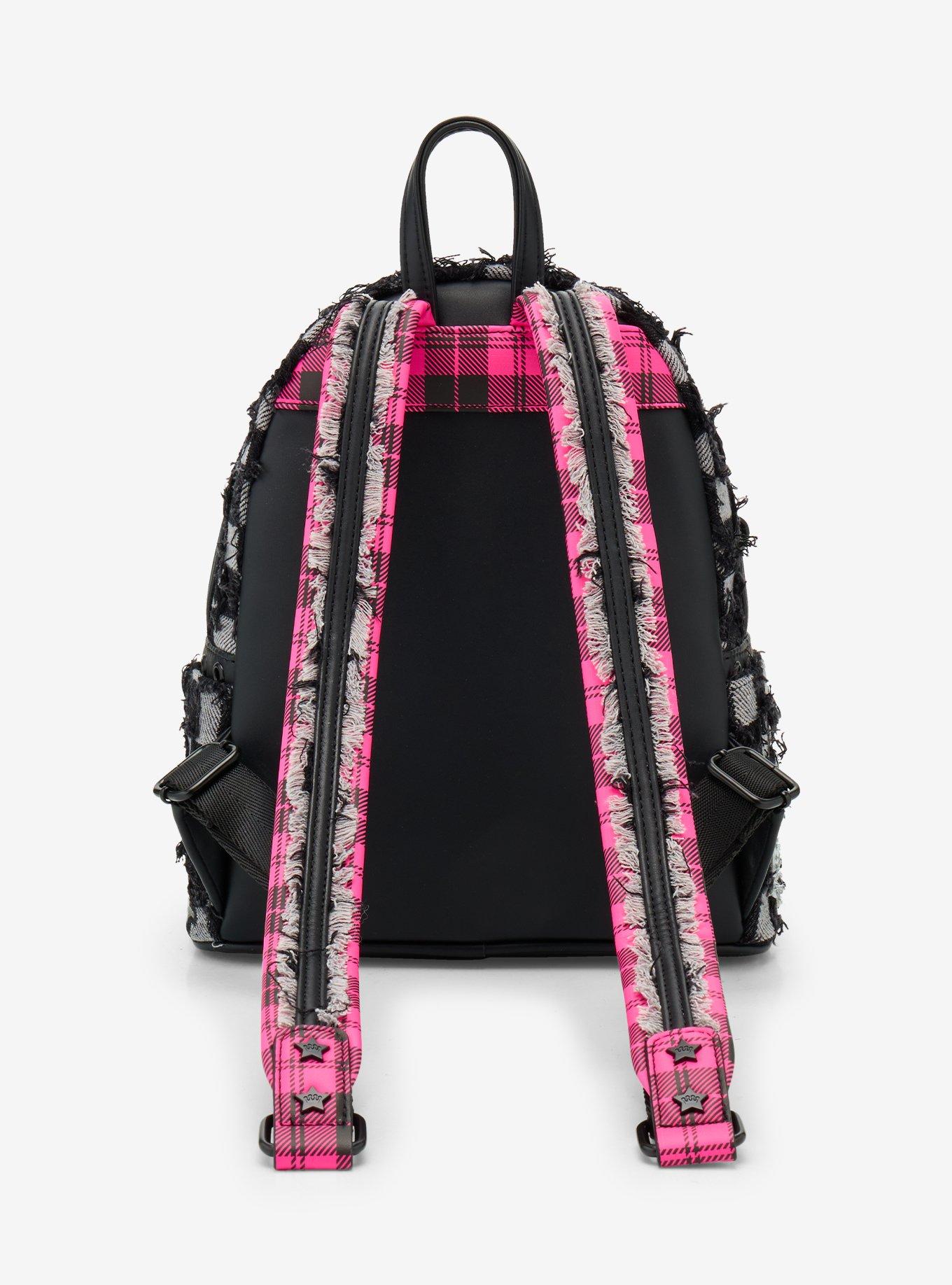 Loungefly Avril Lavigne Plaid Mini Backpack, , alternate