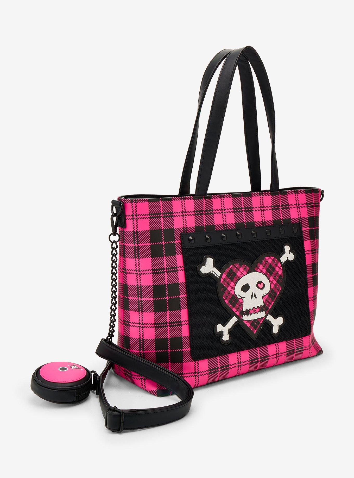 Loungefly Avril Lavigne Plaid Tote Bag, , hi-res