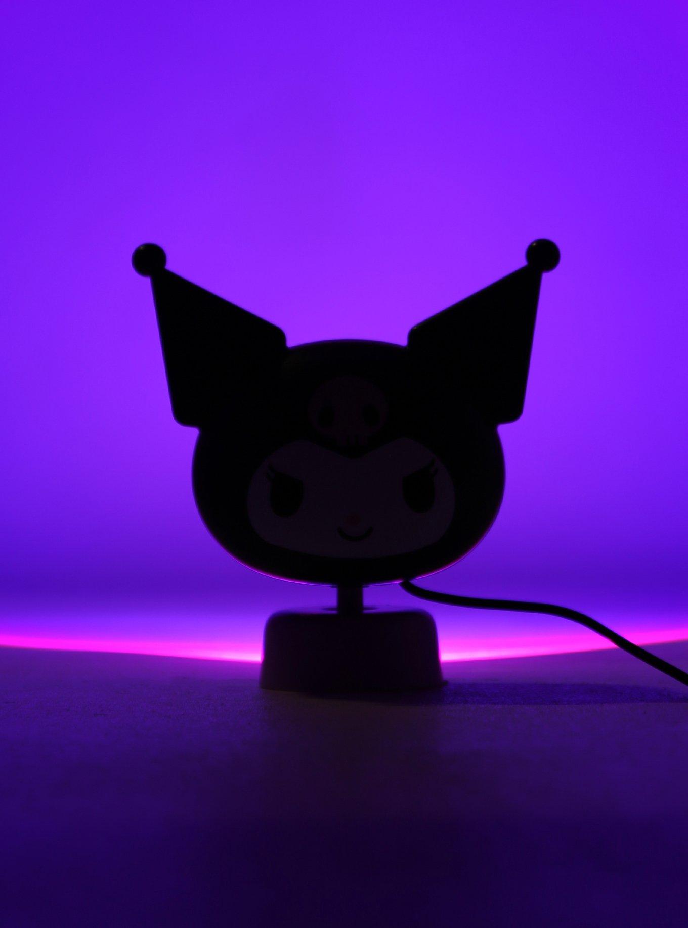 Kuromi Face Sunset Lamp, , hi-res