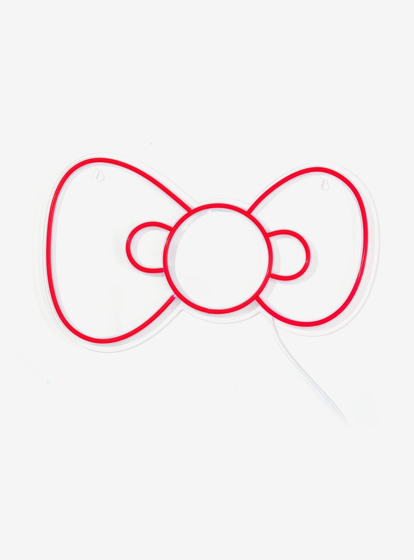 Hello Kitty Bow LED Neon Light, , hi-res