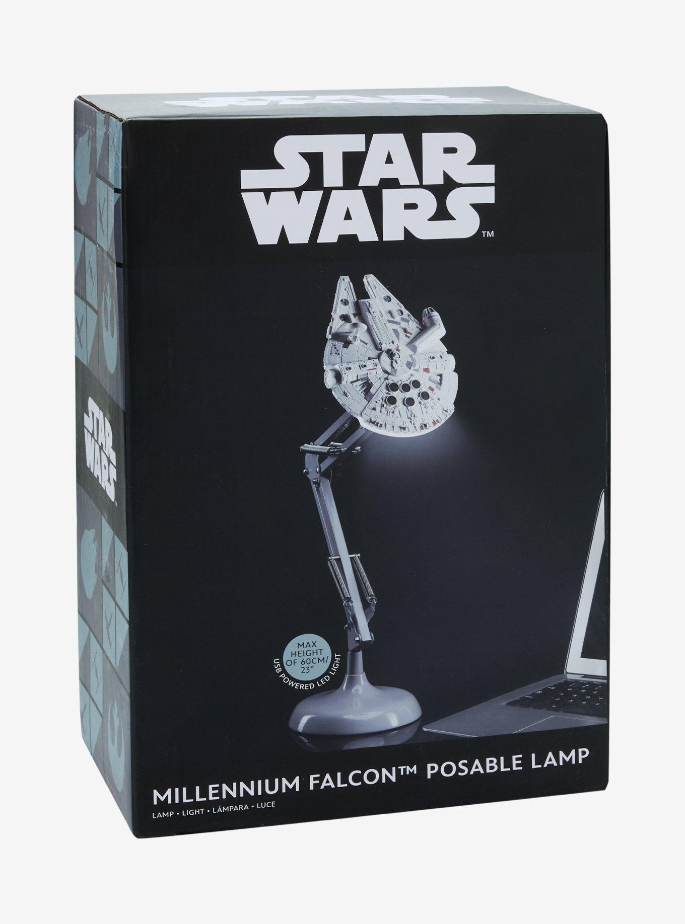 Star Wars Millennium Falcon Posable Desk Lamp, , alternate